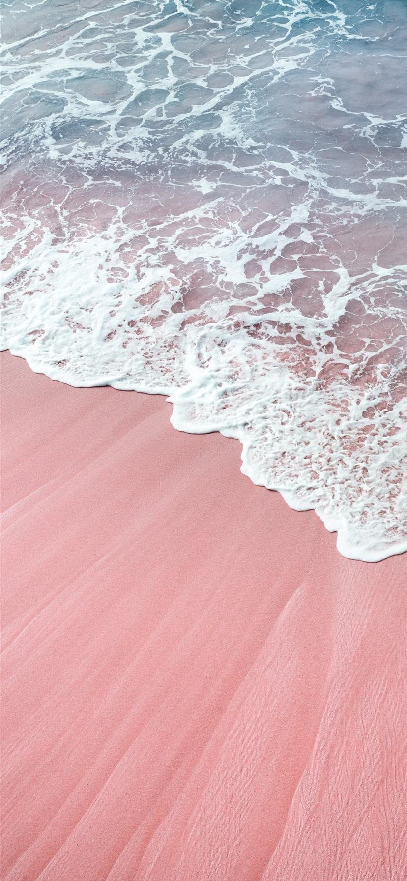 pink iphone wallpaper,pink,lace,wave,textile,sand