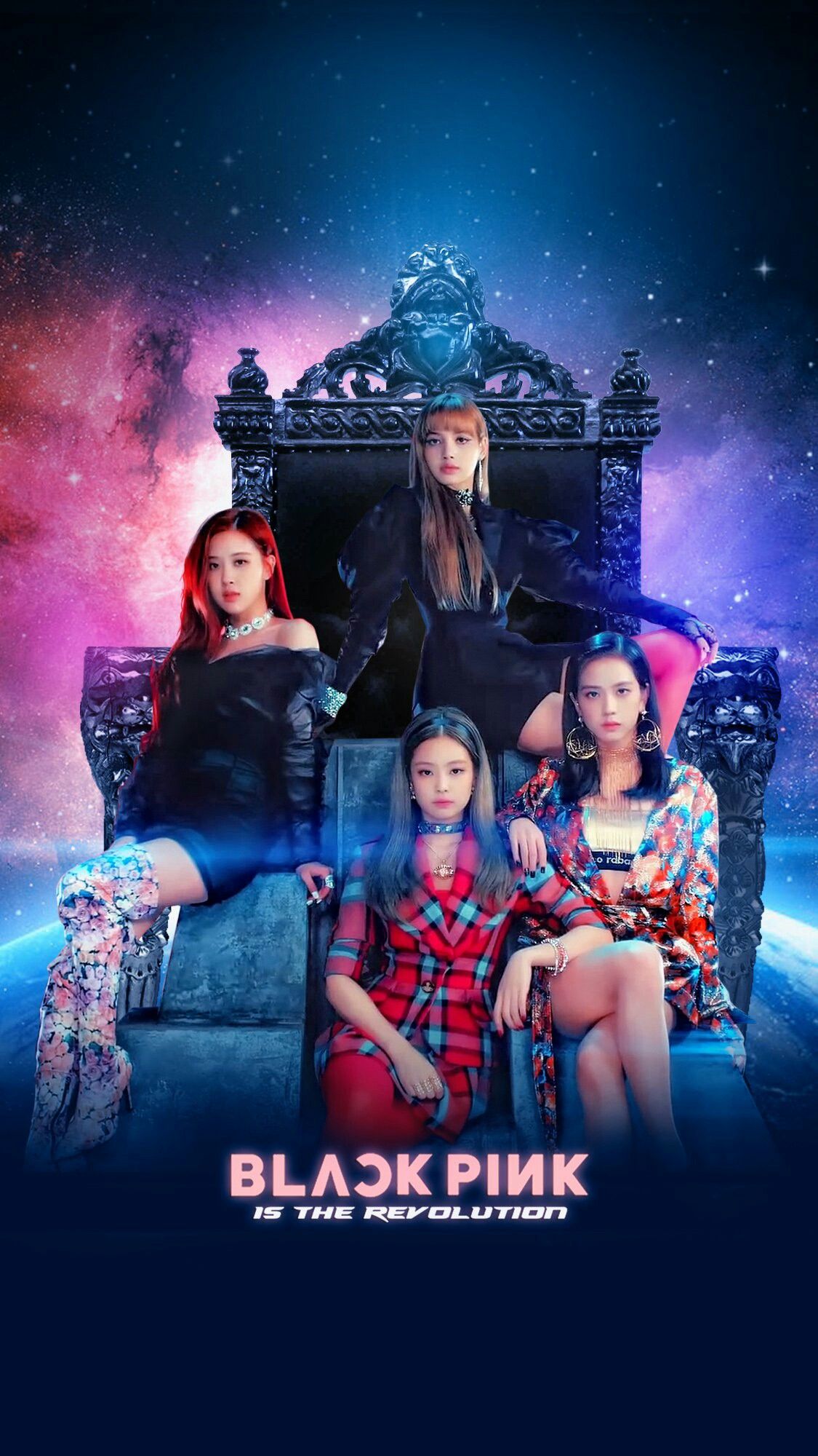 papel pintado blackpink,cielo,póster,película,portada del álbum,musical