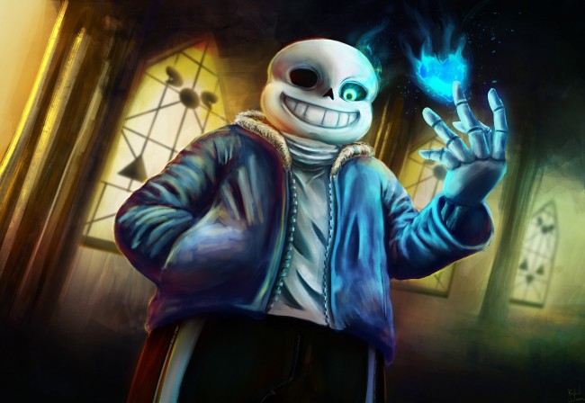 sans wallpaper,cool,illustration,fictional character,animation,fiction