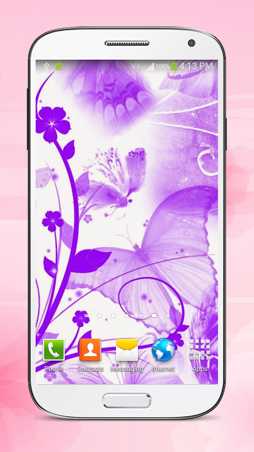 fonds d'écran animés pour filles,étui de téléphone portable,violet,violet,des accessoires pour téléphone mobile,la technologie