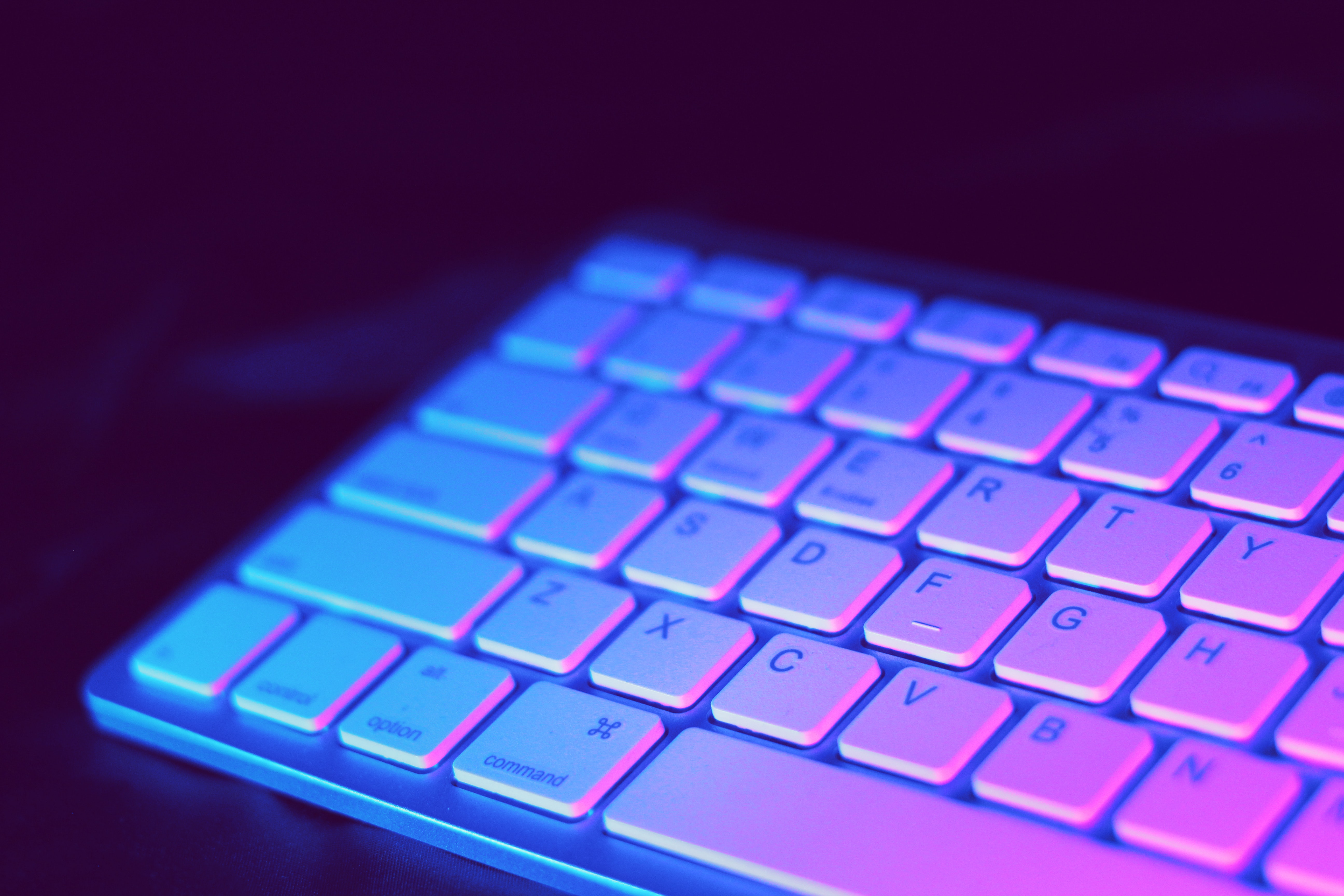 fond d'écran du clavier,clavier d'ordinateur,violet,bleu,violet,rouge