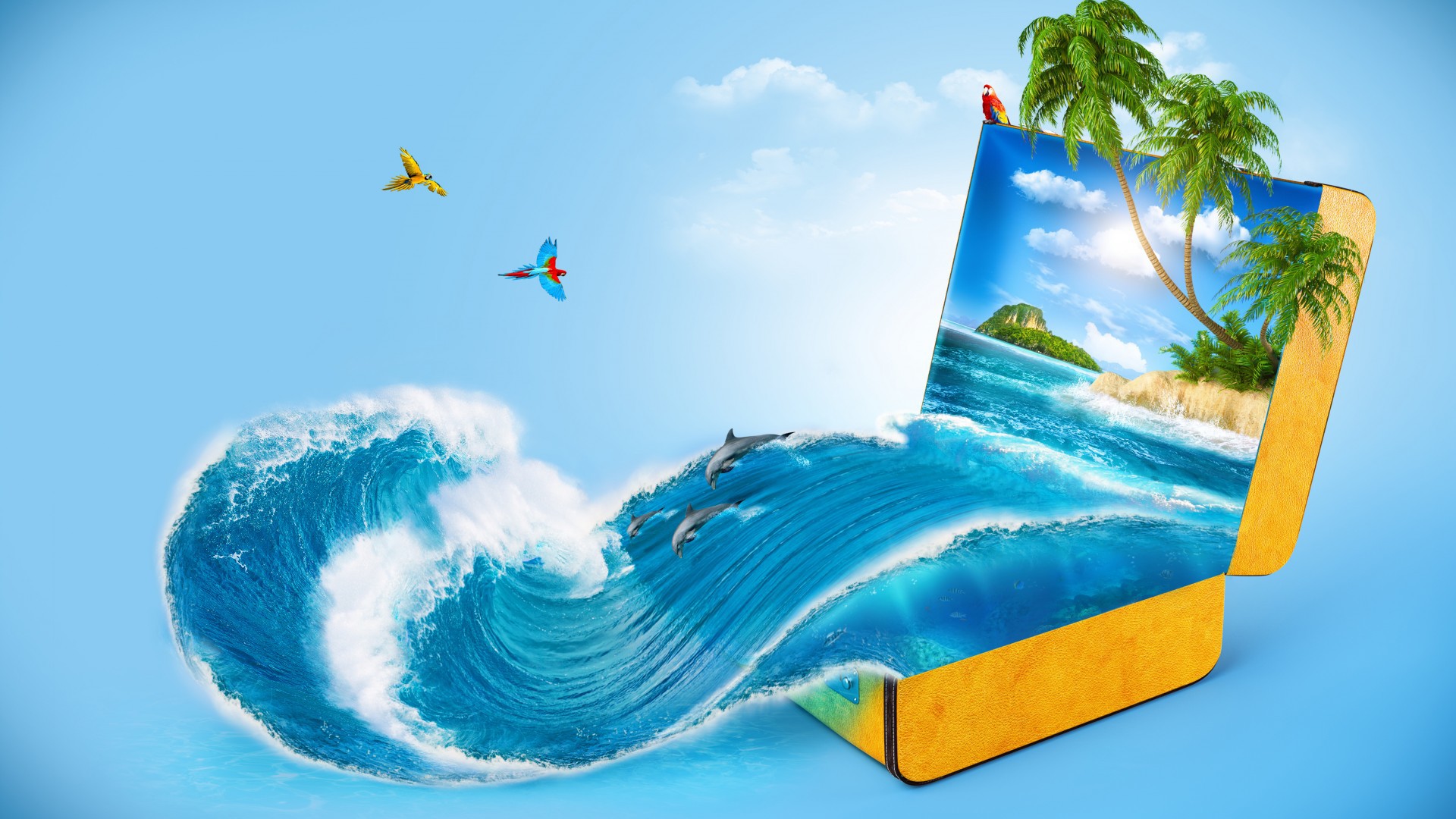 fondo de pantalla de humor,agua,viajar,ilustración,oceano,viento