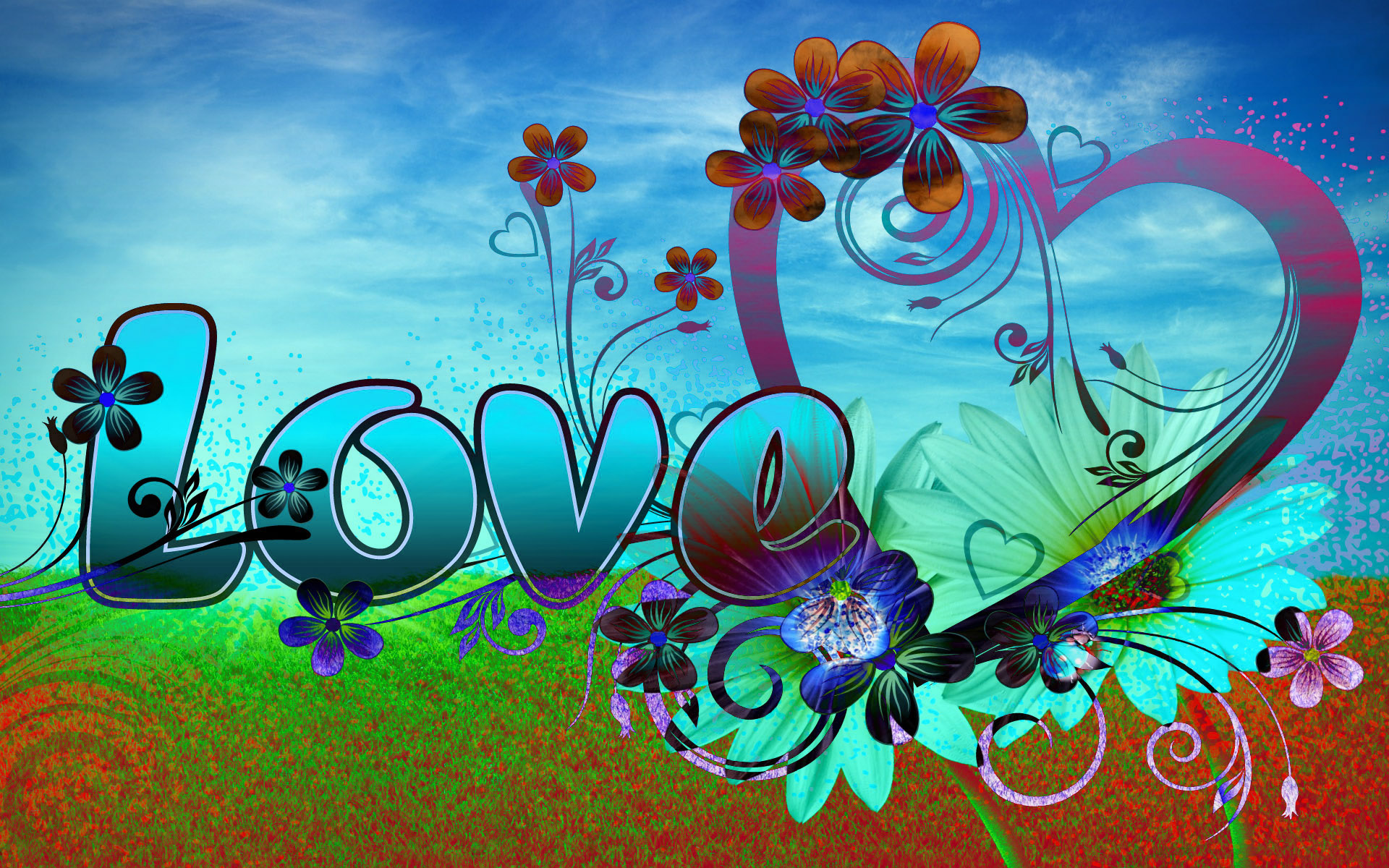 amore sfondo hd full size,testo,font,disegno grafico,calligrafia,arte