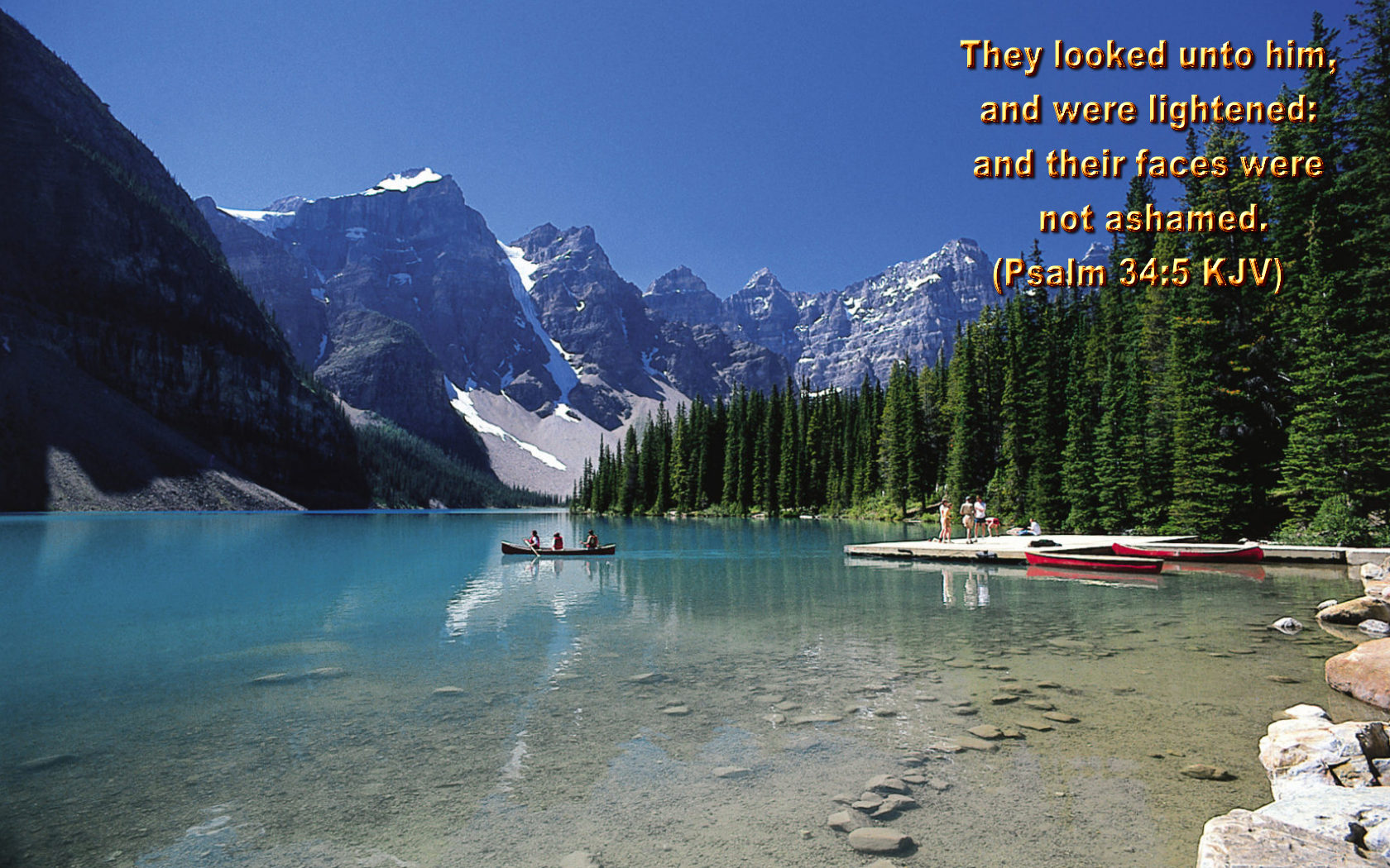 聖書の詩の壁紙,自然の風景,山,自然,氷河湖,水