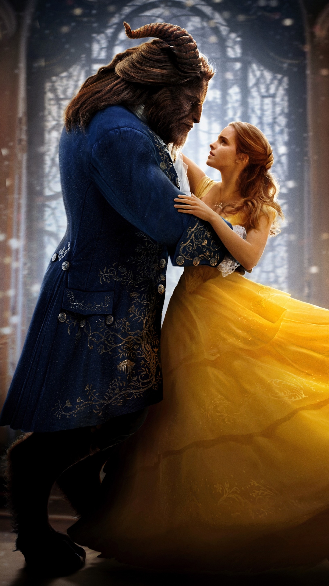 beauty and the beast wallpaper,romance,interaction,love,dress,gown