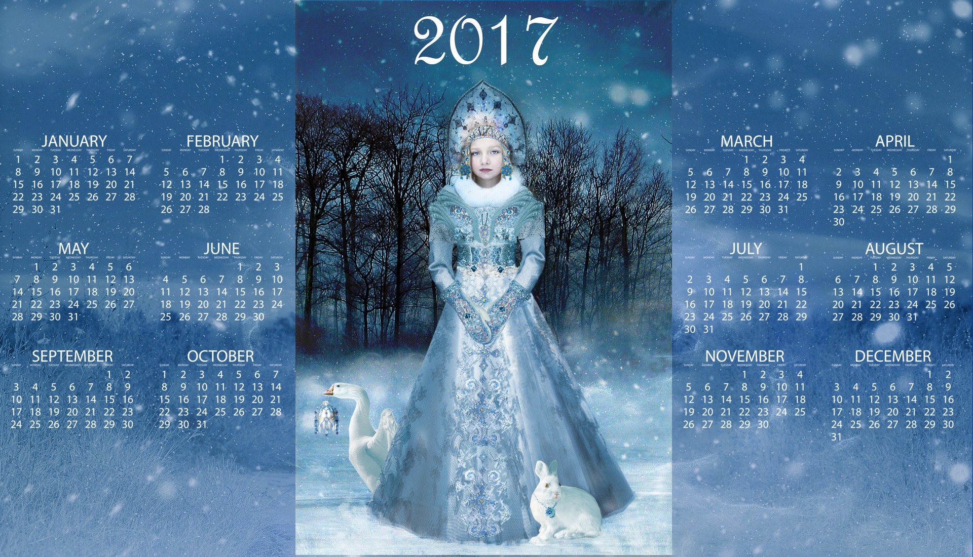 mejores fondos de pantalla 2017,azul,cielo,texto,invierno,calendario