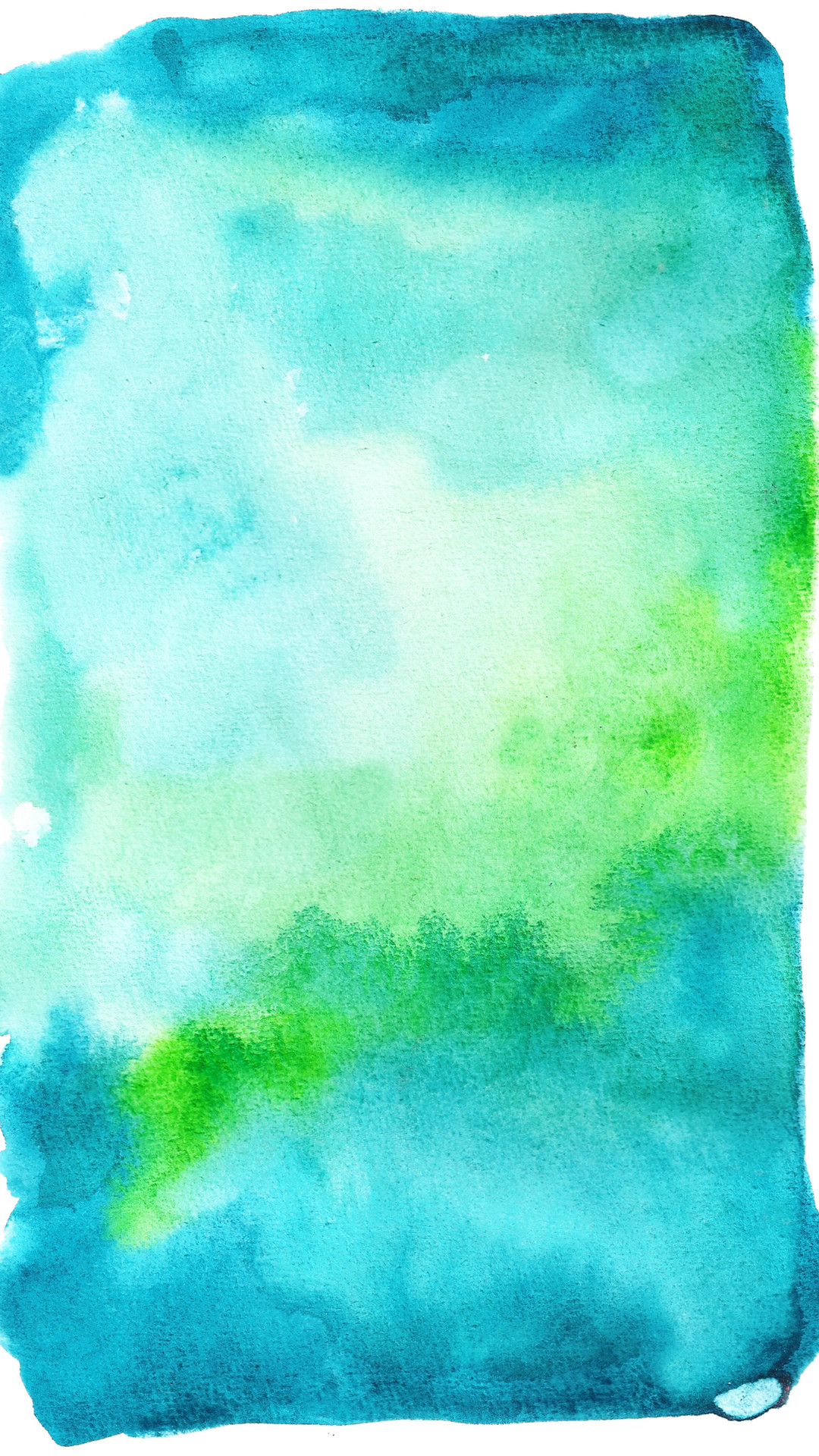 水彩画の壁紙,緑,青い,アクア,空,ターコイズ