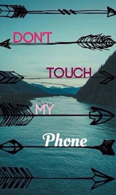 don t touch my phone wallpaper,text,font,fiction,book cover,novel