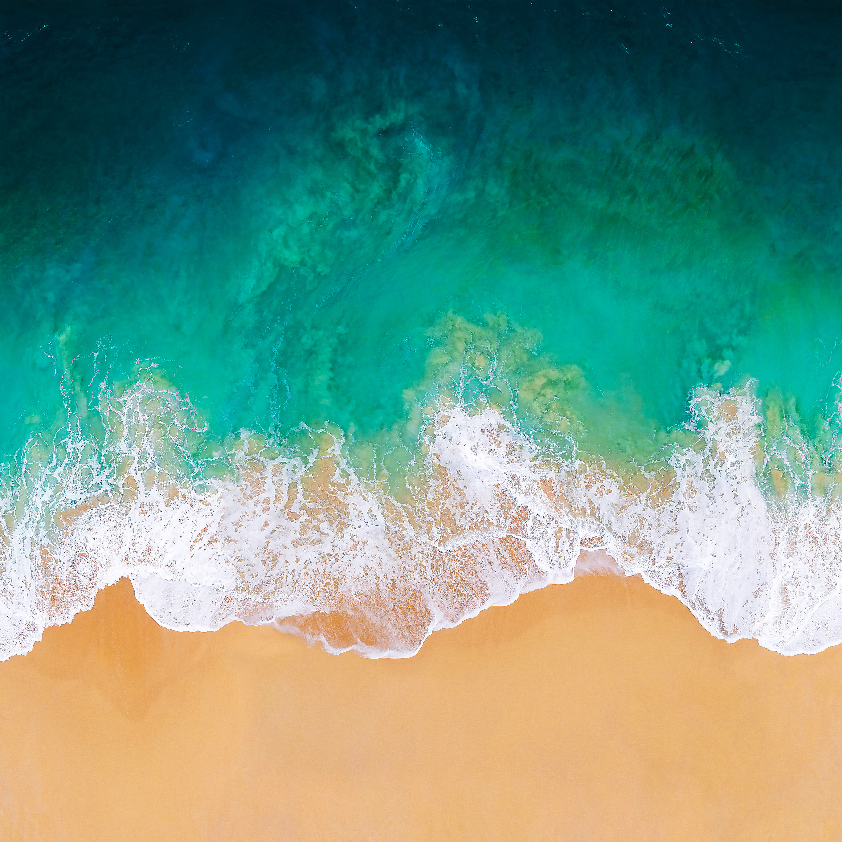 ios 11 wallpaper,green,blue,water,wave,turquoise