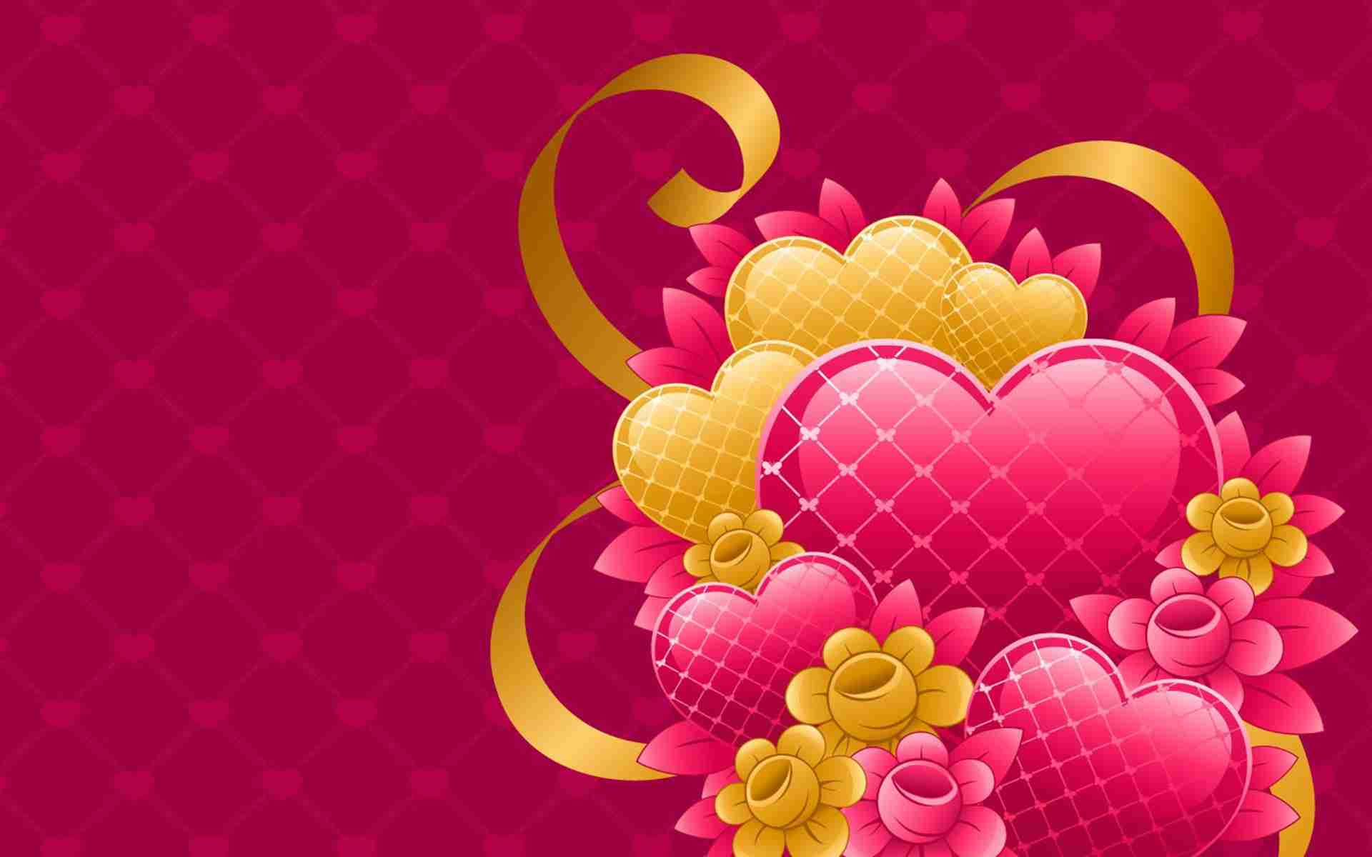 sweet love wallpaper download,heart,pink,petal,valentine's day,pattern