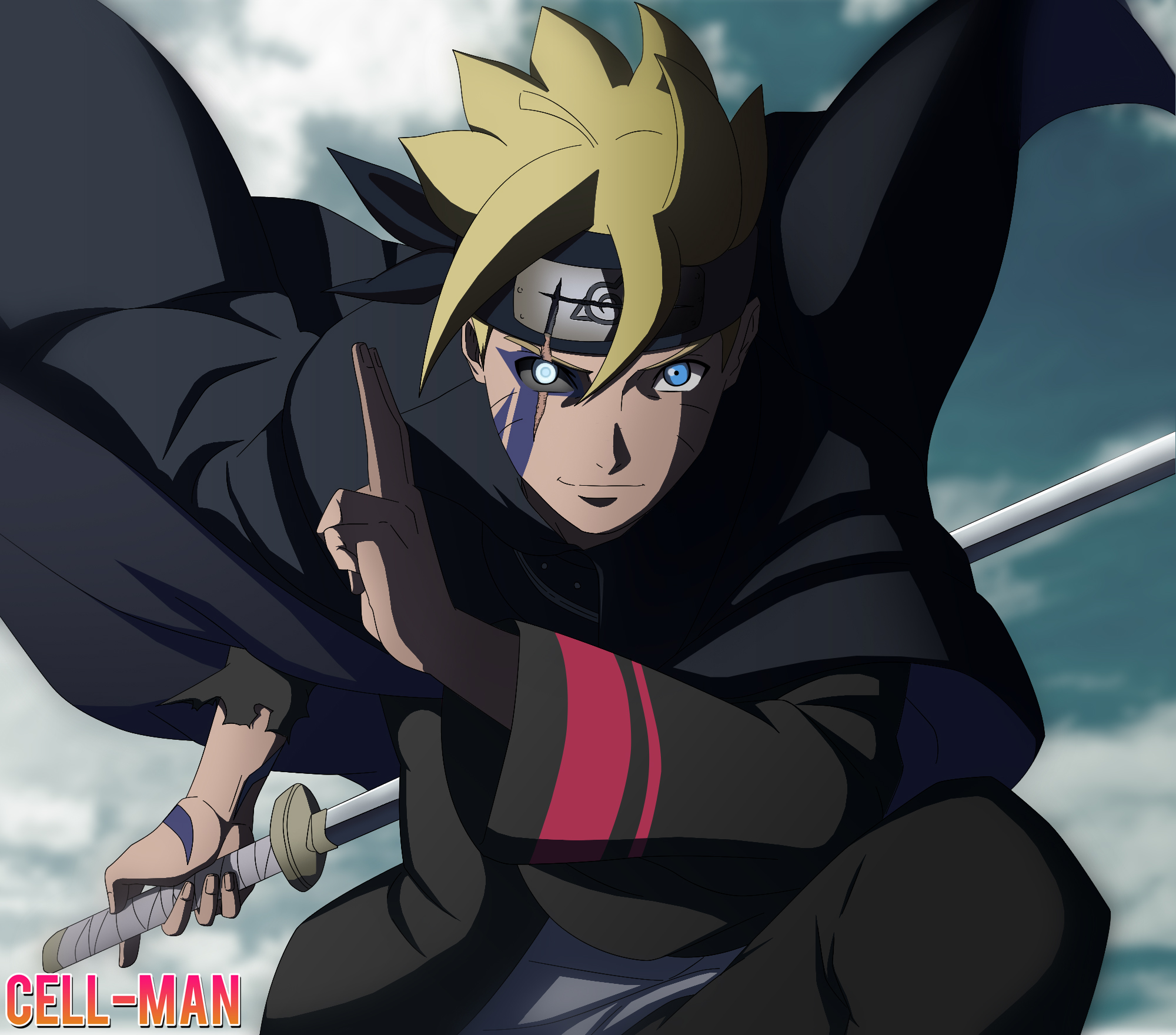 boruto wallpaper,cartoon,anime,fictional character,artwork,black hair