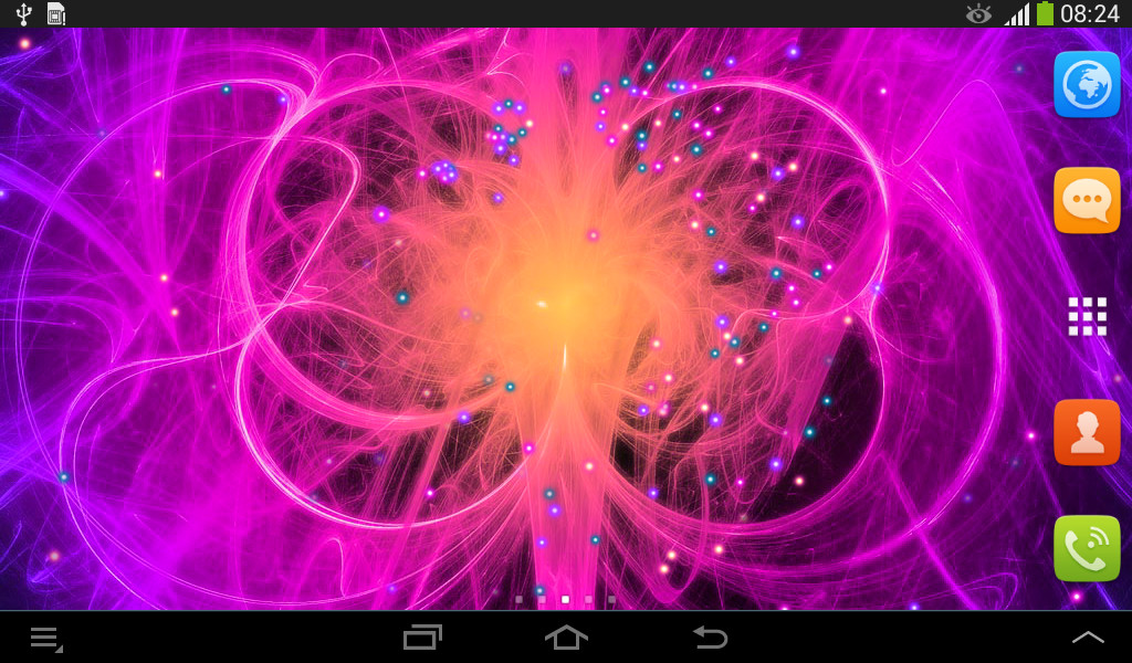 fond d'écran en direct scintillant,violet,violet,art fractal,rose,art