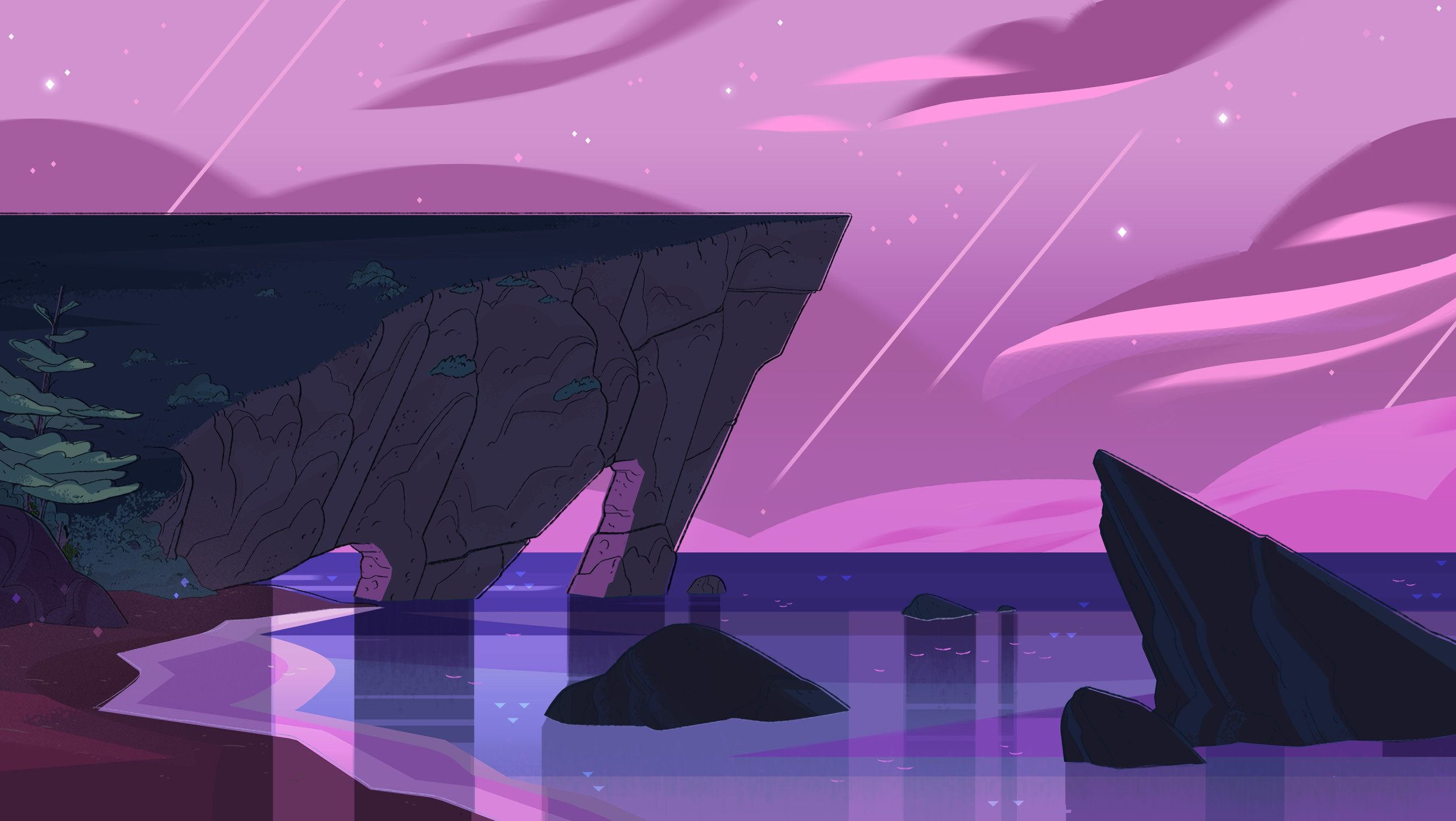 steven universe wallpaper,purple,violet,sky,graphic design,cg artwork