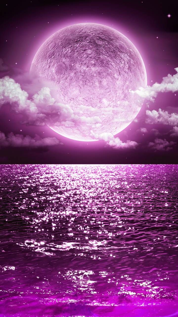 wallpaper pics,sky,nature,purple,moon,moonlight