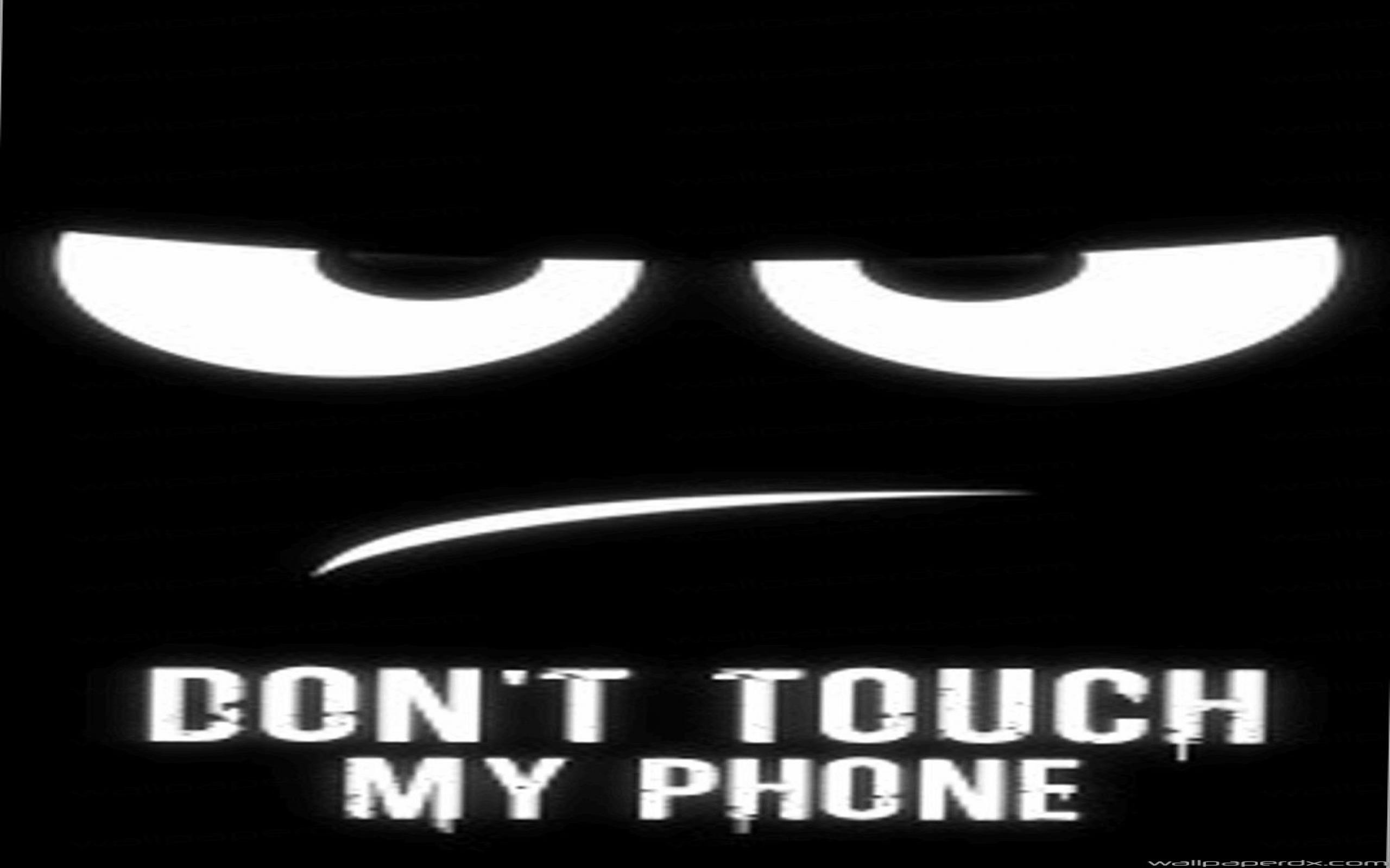 dont touch my phone wallpaper,black,text,font,batman,logo