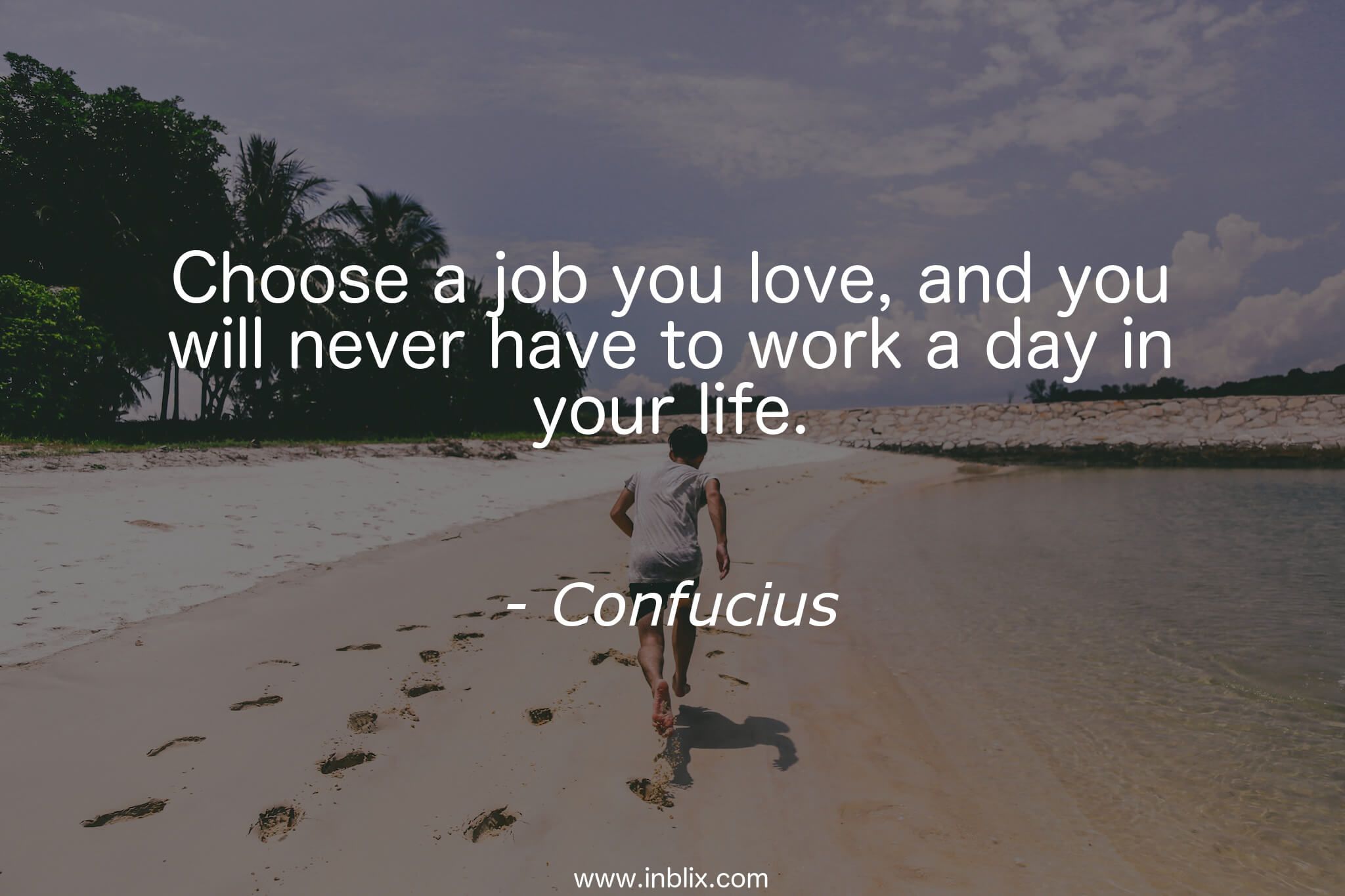 Want to have my life. Choose a job you Love, and you will never have to work a Day in your Life. Choose a job you Love. Day in your Life. You will never.