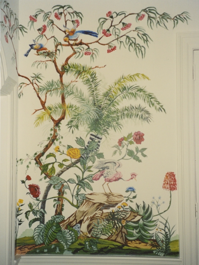french wallpaper,botany,plant,painting,art,tree