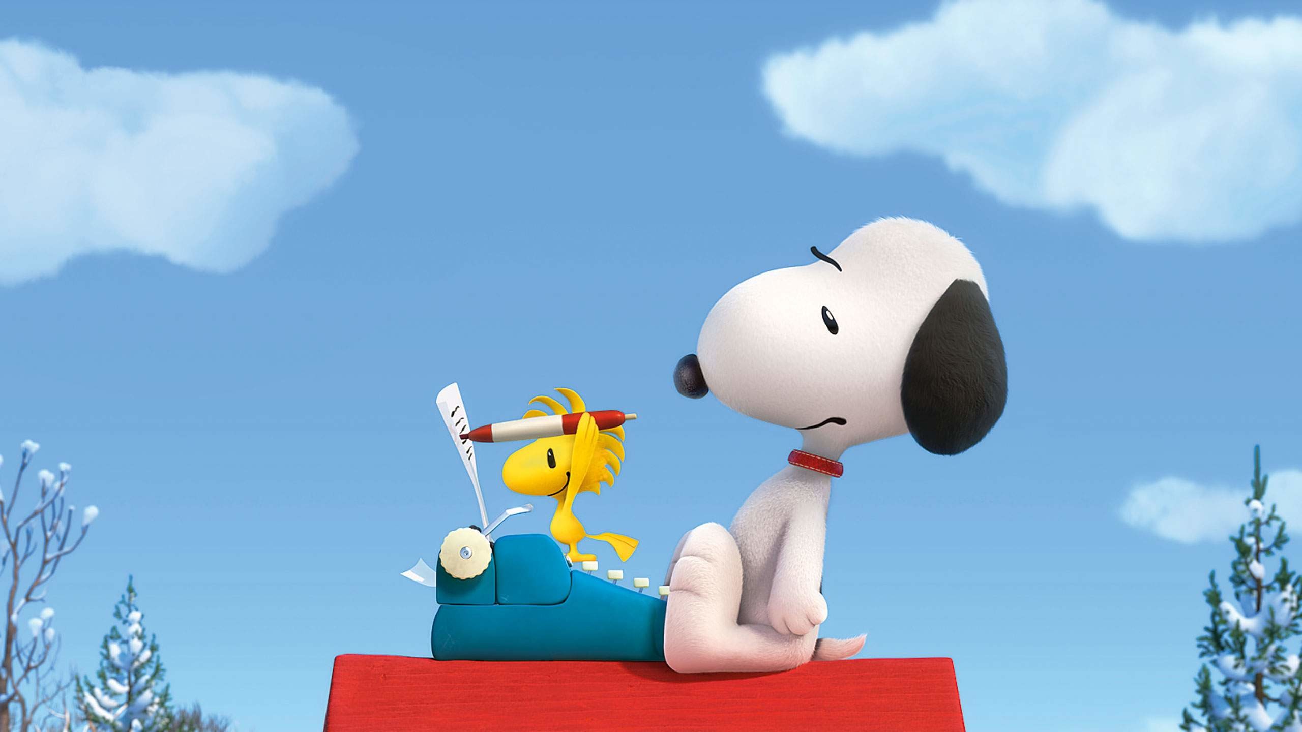 fond d'écran snoopy,dessin animé,dessin animé,ciel,animation,nuage