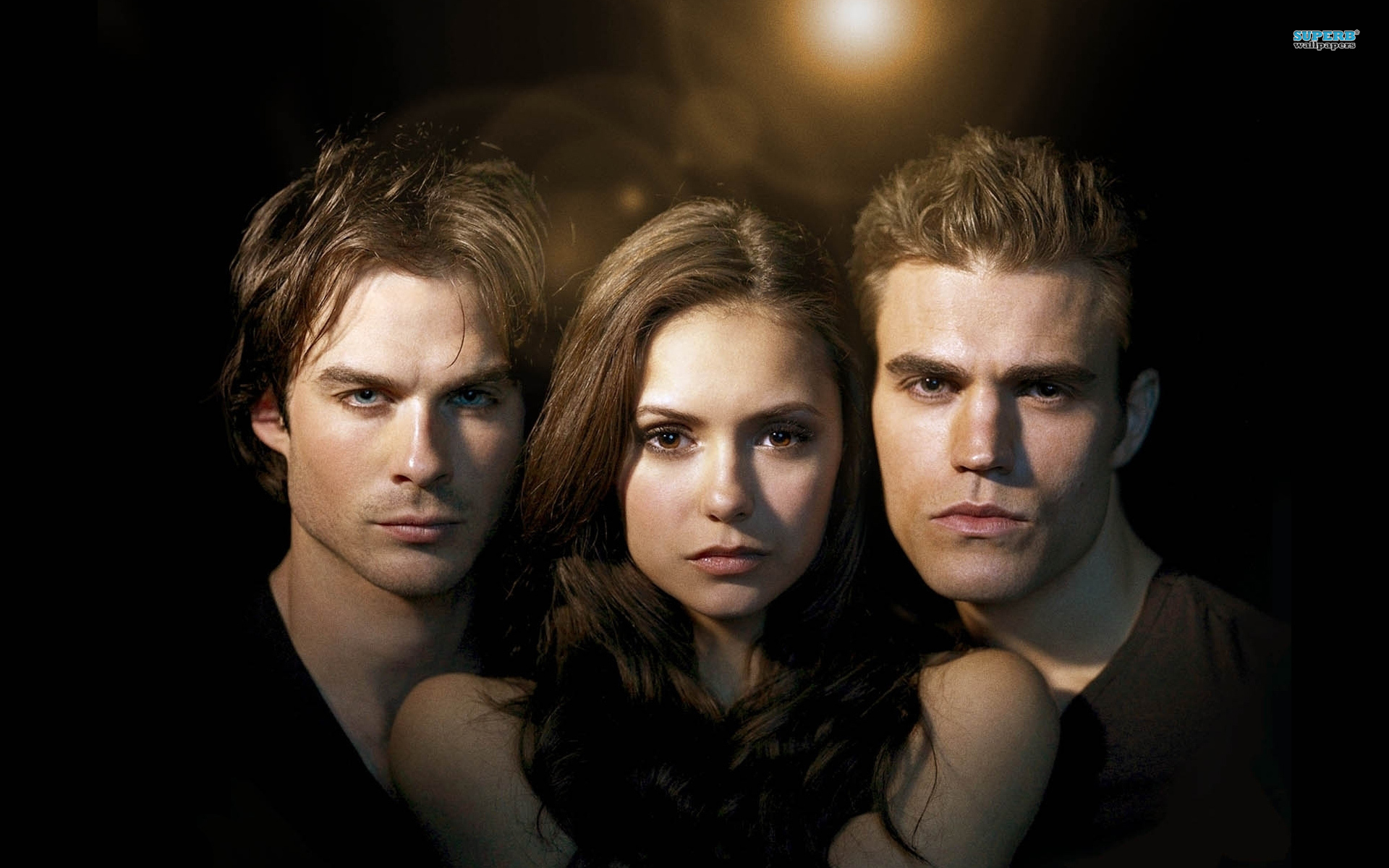 vampire diaries wallpaper,cara,cabeza,belleza,fotografía con flash,ojo