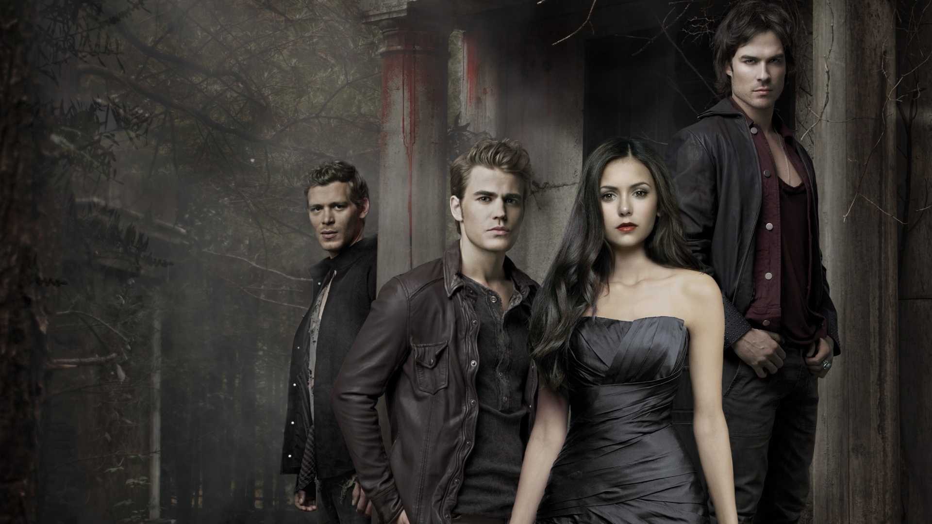 papier peint vampire diaries,mode,film,la photographie,photographie au flash,personnage fictif