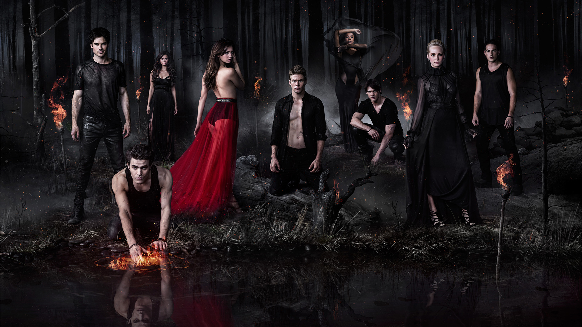 vampire diaries wallpaper,fashion,musical,darkness,event,performance