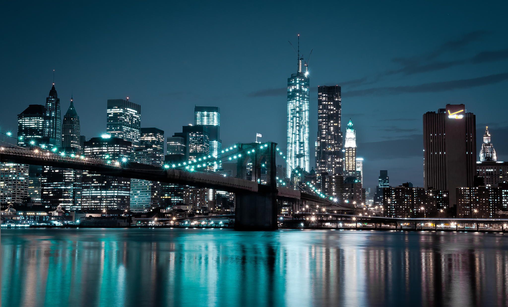 fond d'écran manhattan,paysage urbain,ville,zone métropolitaine,horizon,zone urbaine