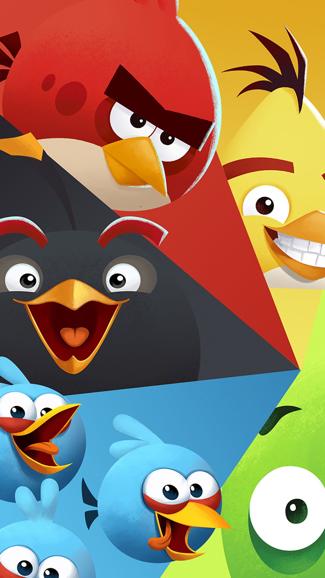 Angry Birds Wallpaper Angry Birds Animated Cartoon Cartoon Flightless Bird Bird 2745 Wallpaperuse