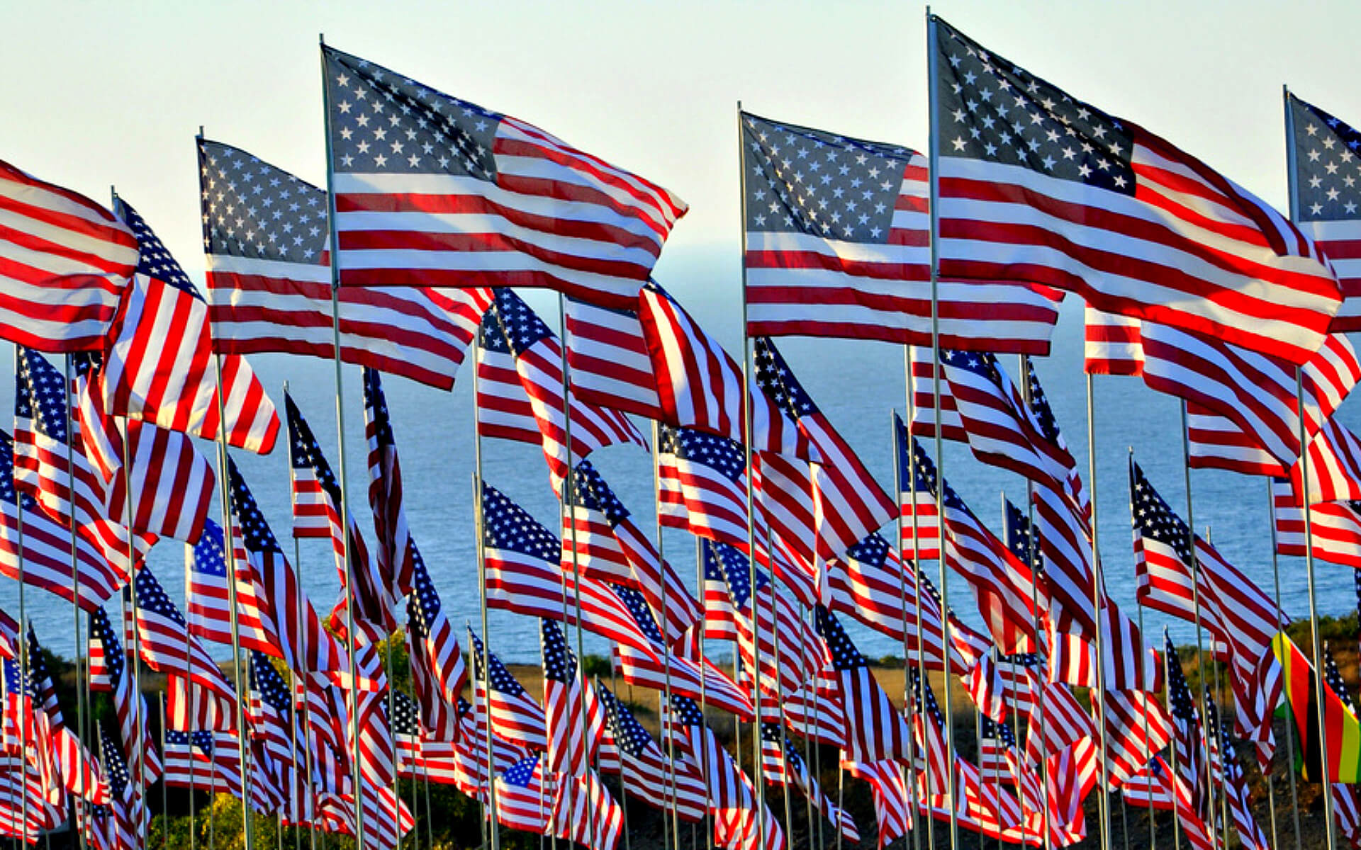7 월 4 일 벽지,깃발,미국 국기,국기의 날 미국,재향 군인의 날,행사