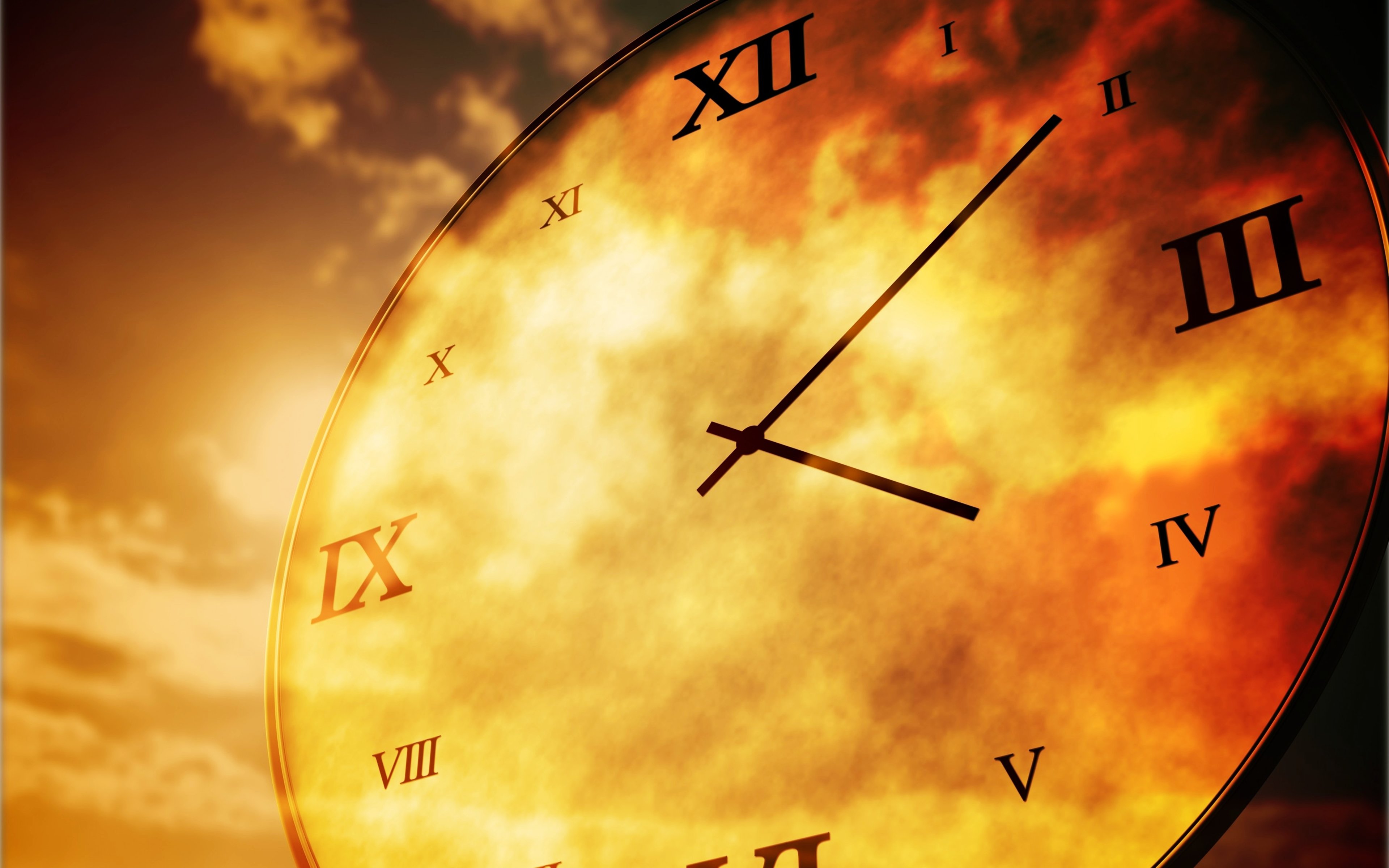 time wallpaper,sky,clock,yellow,atmosphere,space