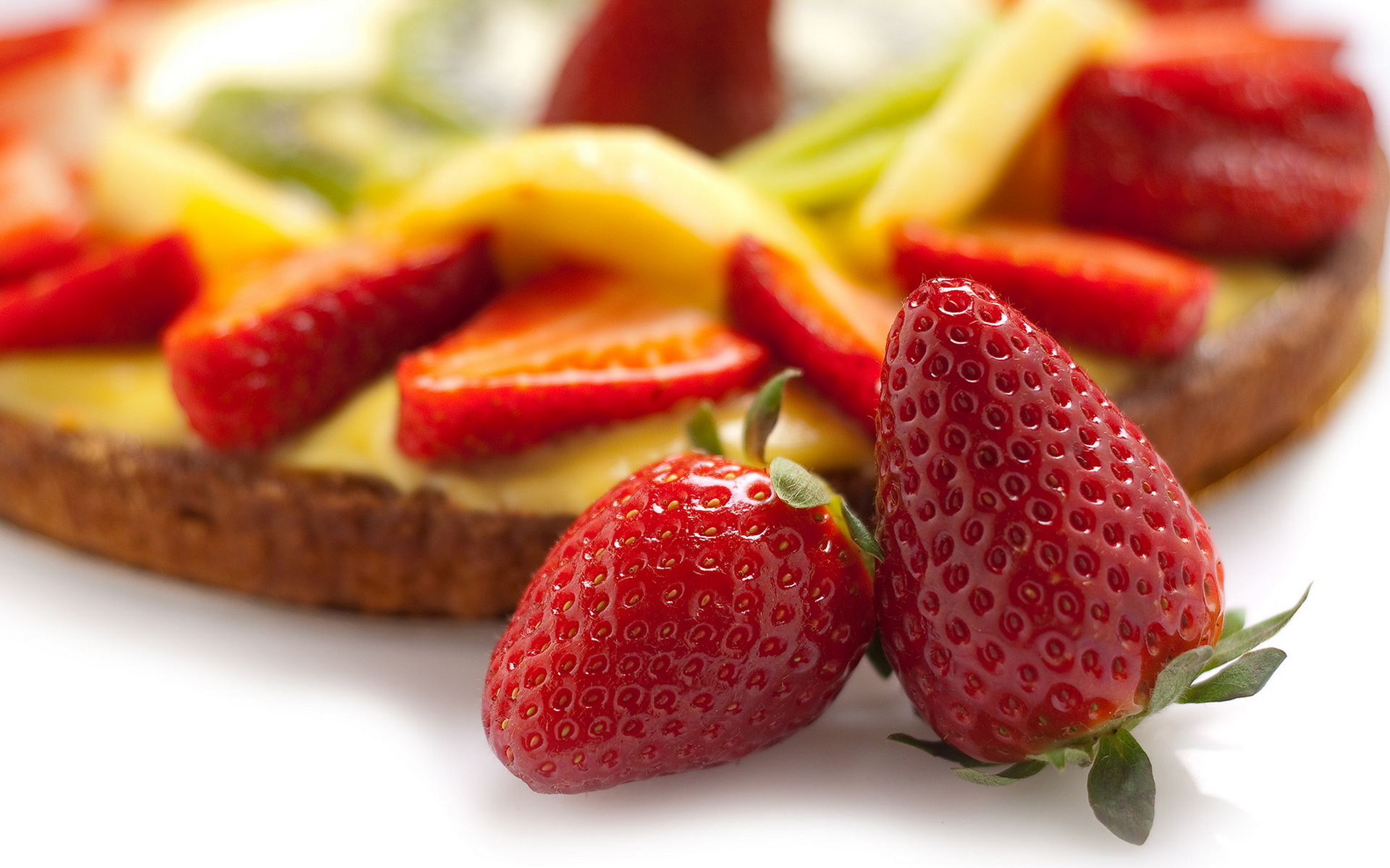 food wallpaper hd,food,strawberry,strawberries,natural foods,dish