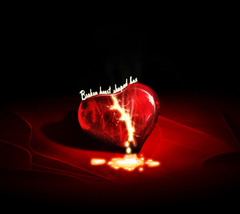 carta da parati a cuore spezzato,rosso,amore,cuore,leggero,illuminazione