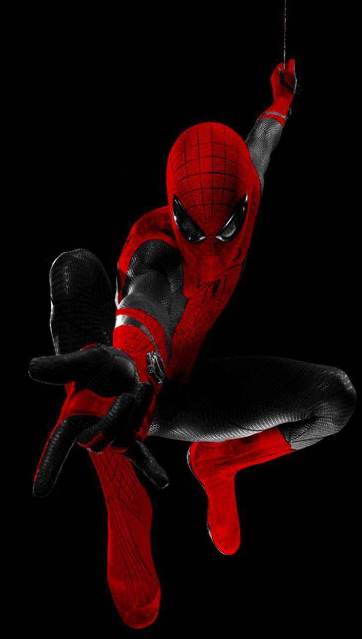 spiderman 3d wallpaper,totes schwimmbad,superheld,erfundener charakter,rot,karminrot