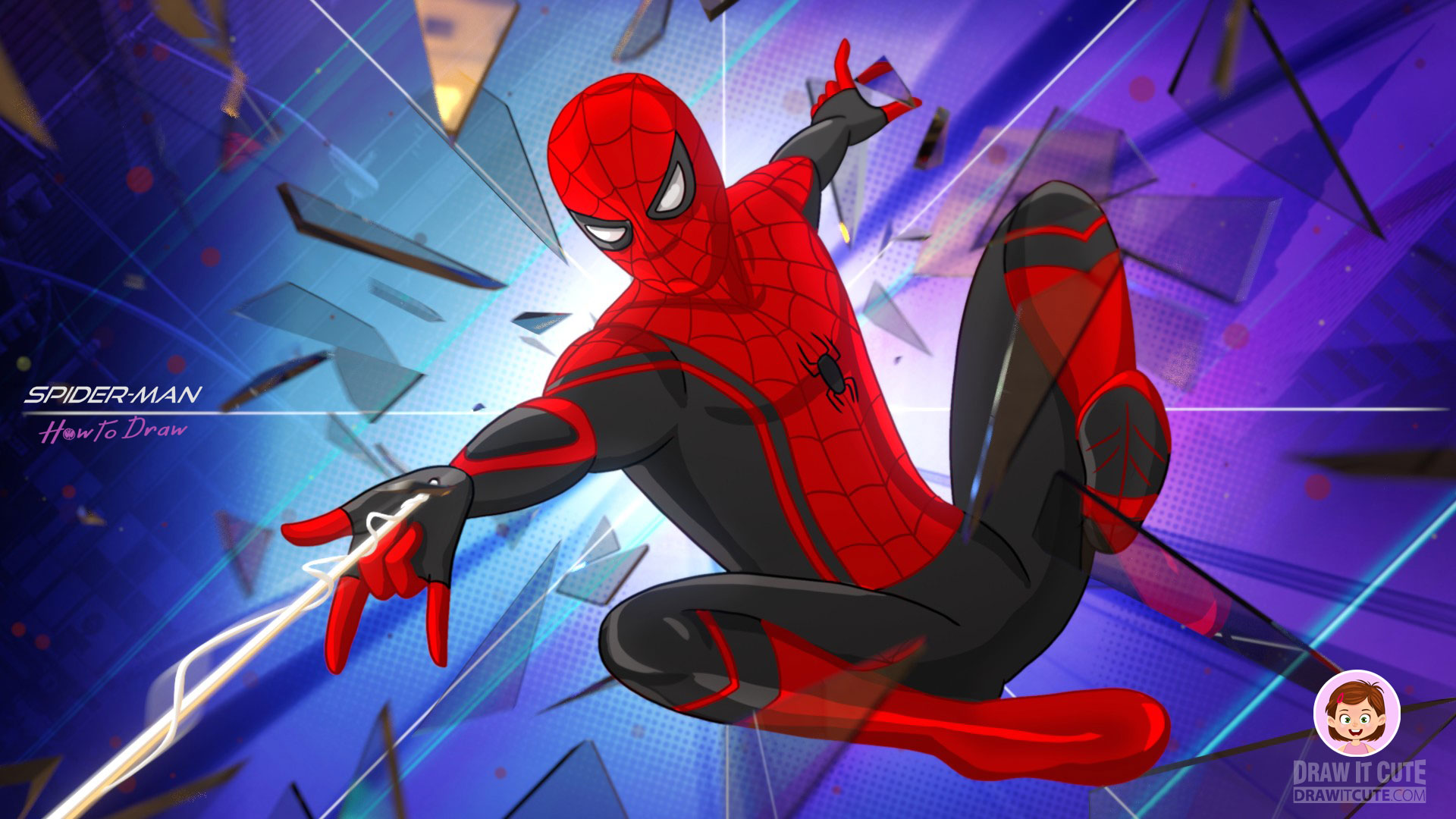 spiderman live wallpaper,uomo ragno,personaggio fittizio,cartone animato,supereroe,disegno grafico