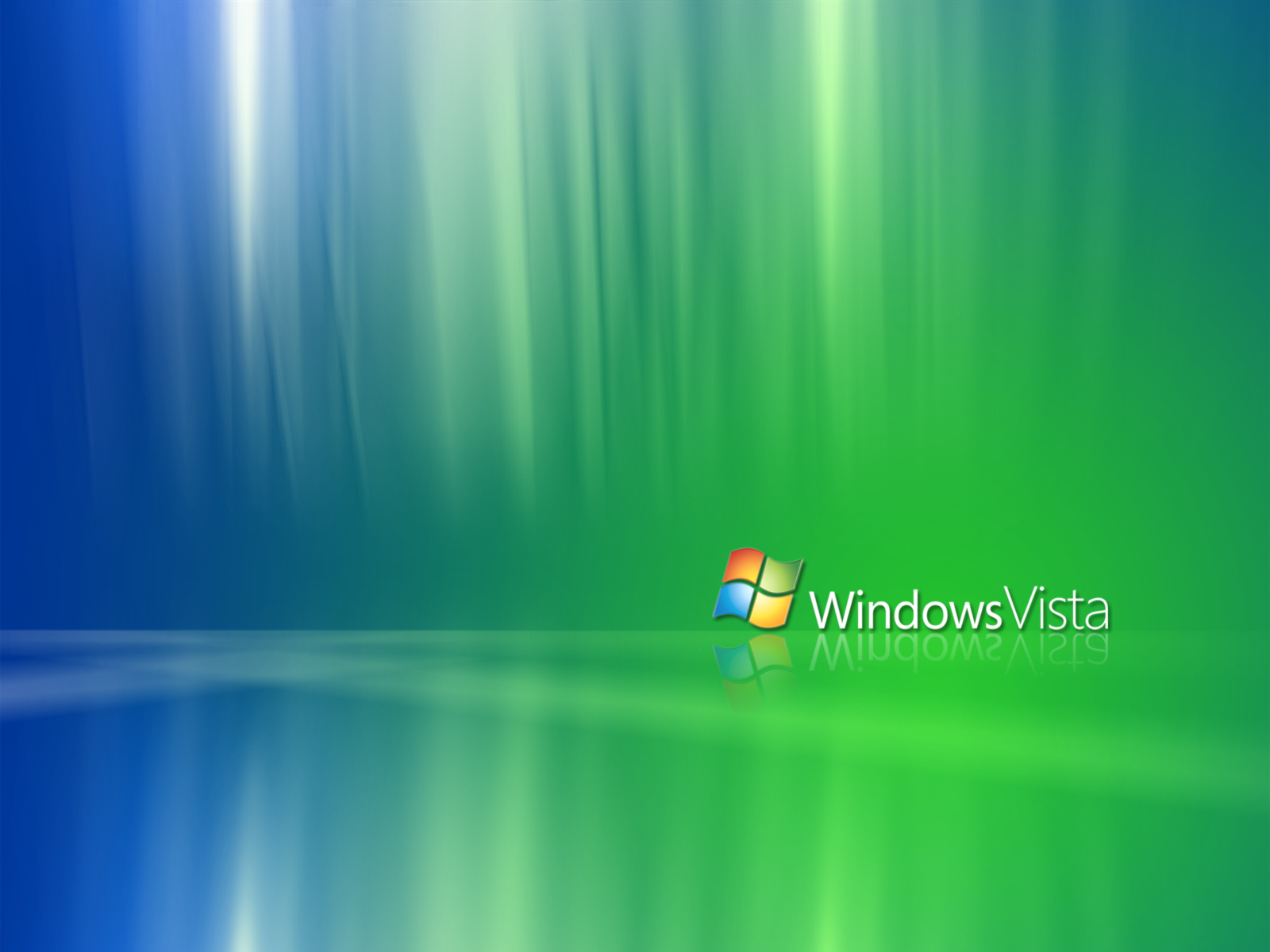 fond d'écran windows vista,vert,bleu,système opérateur,animation,ciel