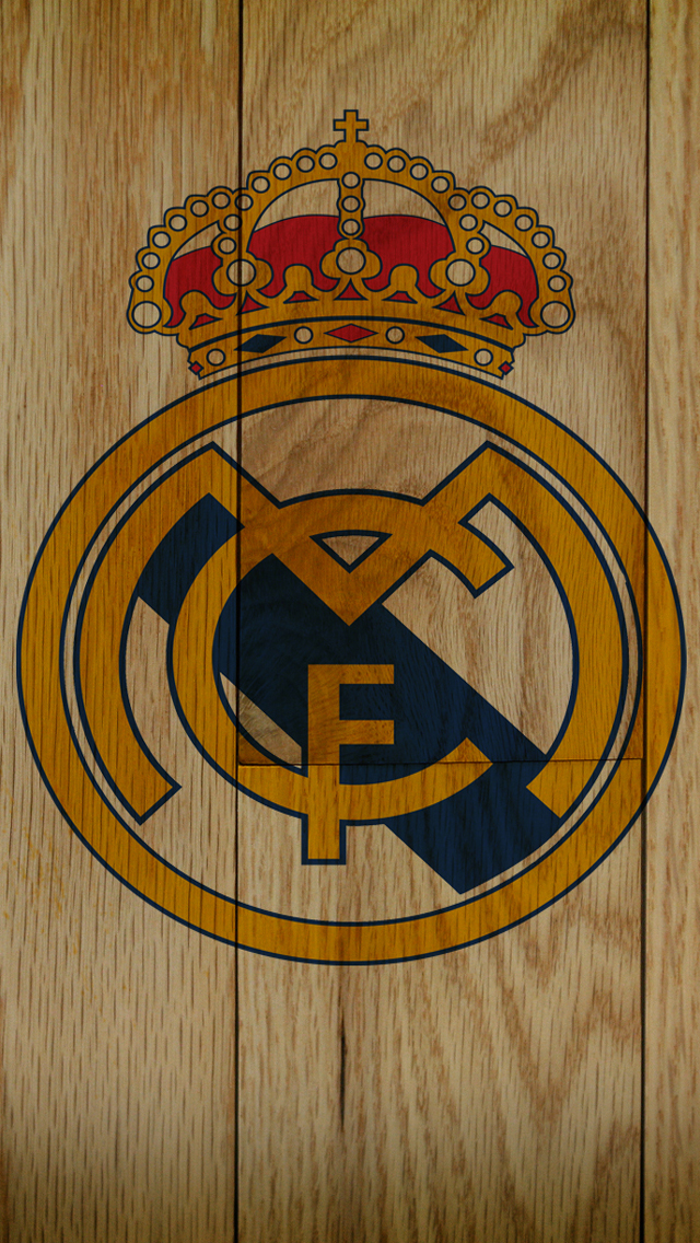 fond d'écran real madrid iphone,emblème,symbole,bois,crête,personnage fictif