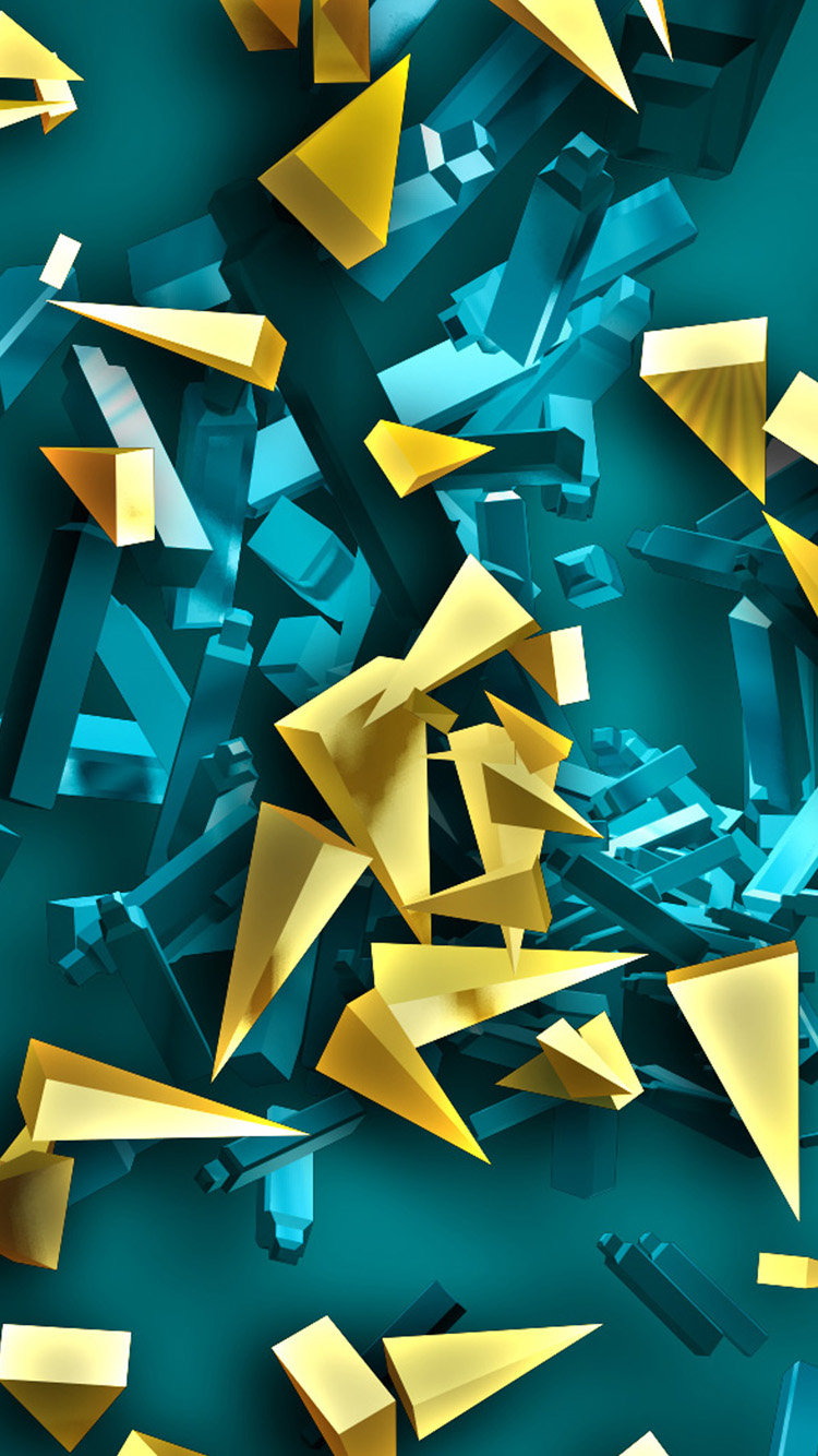 fond d'écran samsung hd 1080p,bleu,jaune,origami,triangle,illustration