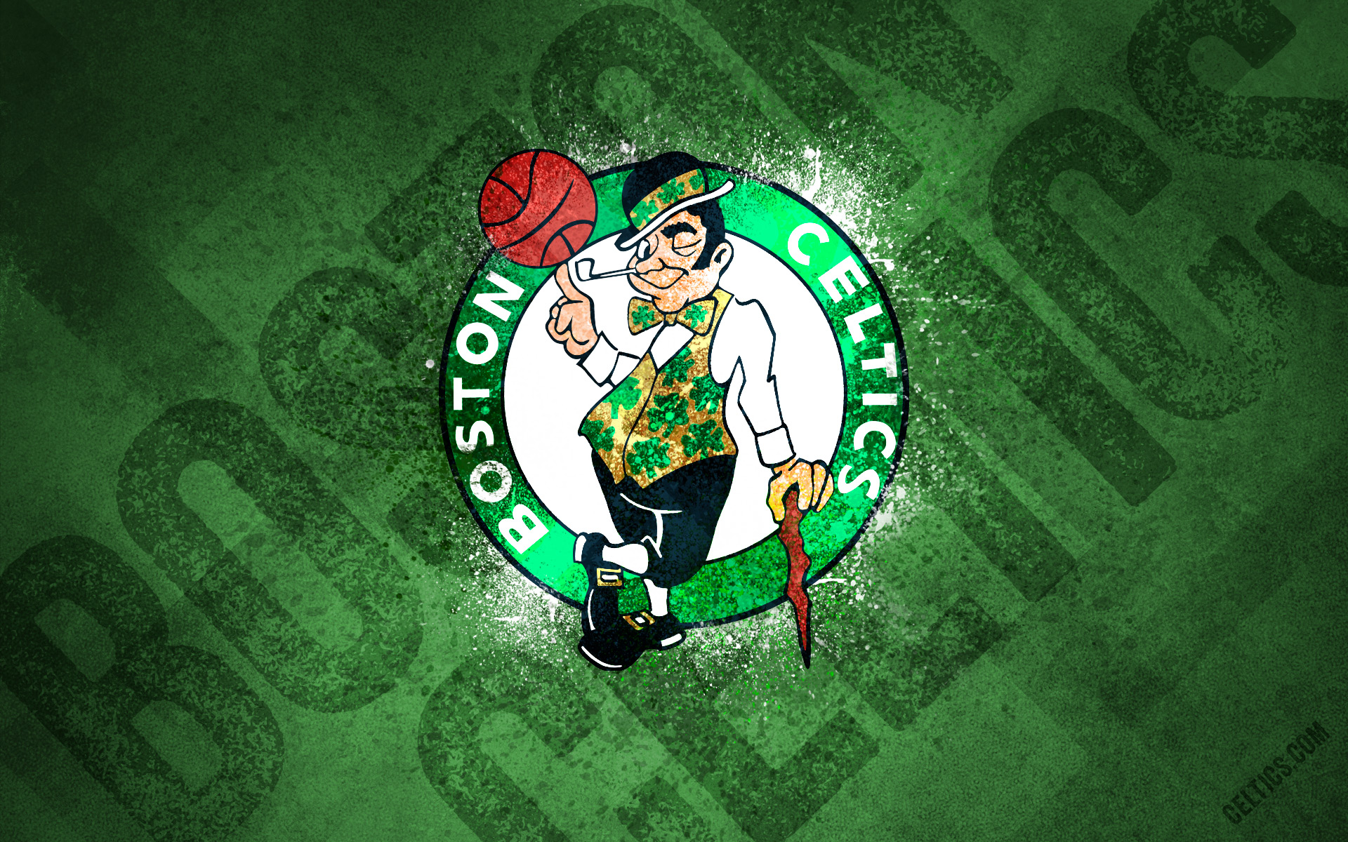 boston celtics wallpaper,green,illustration,saint patrick's day,leprechaun,fictional character