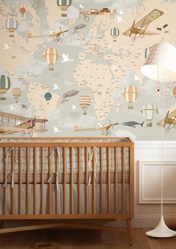 boys nursery wallpaper,product,room,wall,infant bed,wallpaper