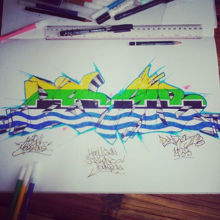 papel pintado persib bergerak,dibujo,texto,bosquejo,arte,diseño