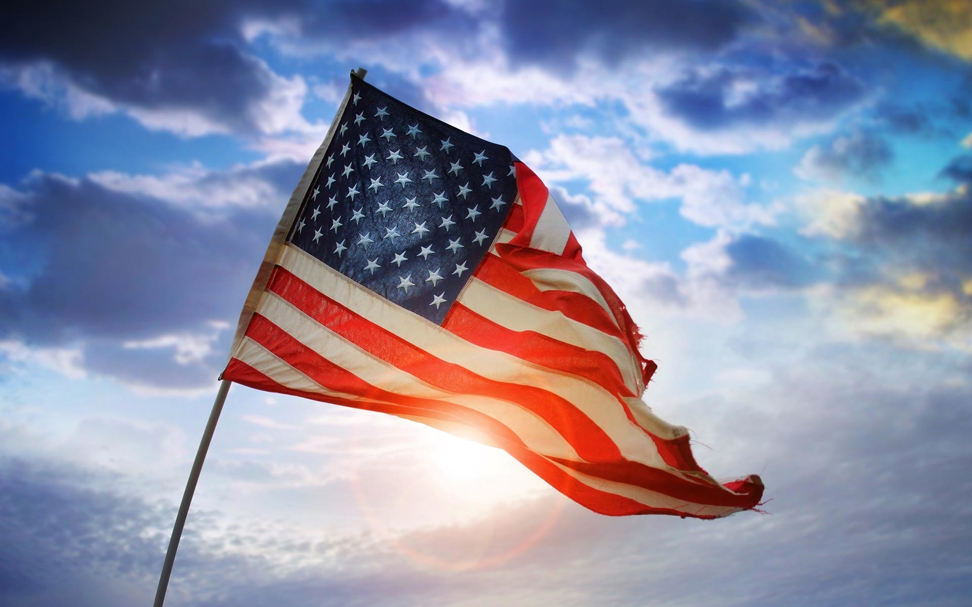 fonds d'écran américain hd,drapeau,drapeau des états unis,ciel,nuage,cumulus