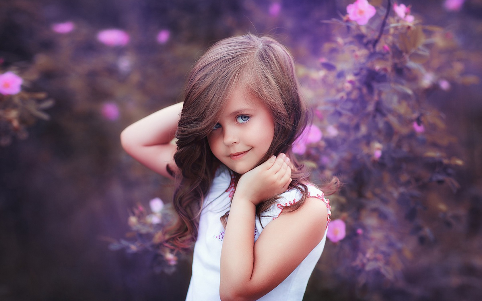 달콤한 소녀 벽지,머리,보라색,아름다움,분홍,제비꽃