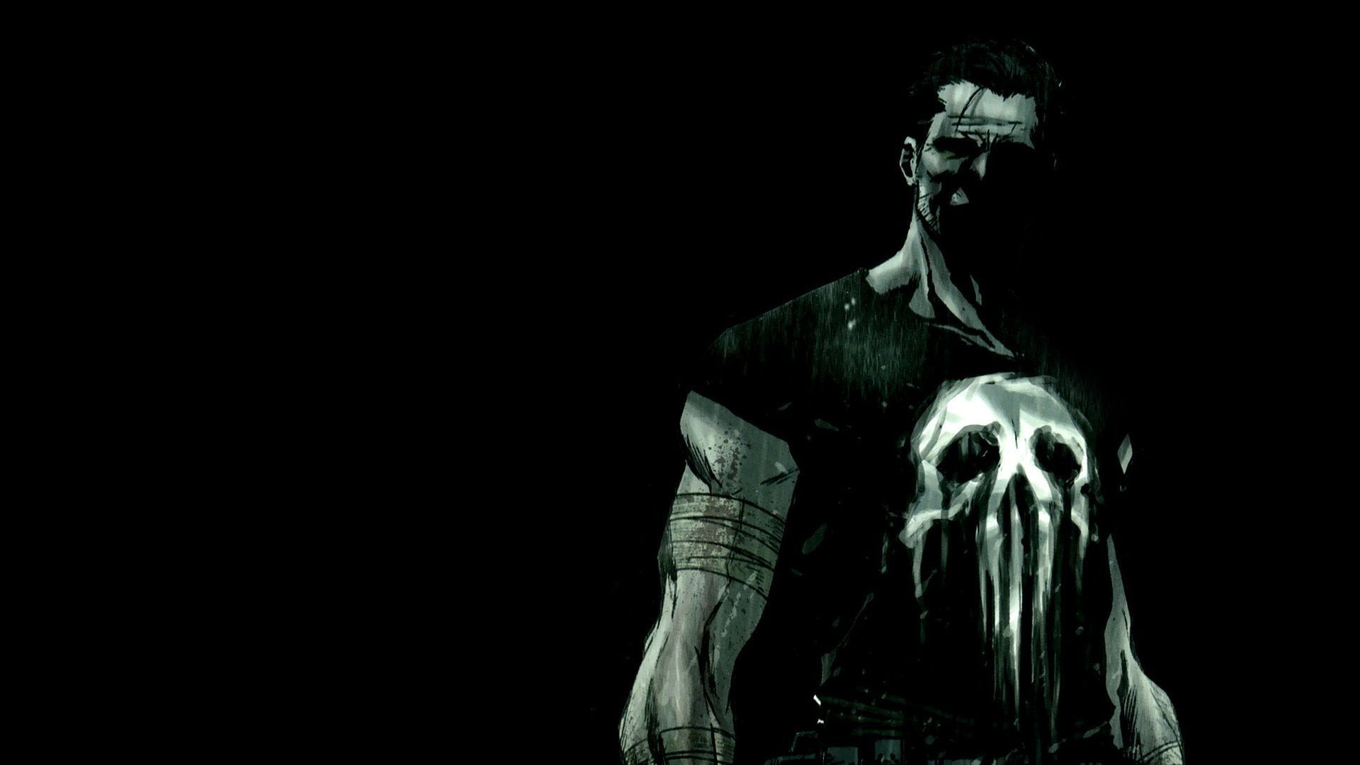 the punisher wallpaper,darkness,human,art,photography,fiction