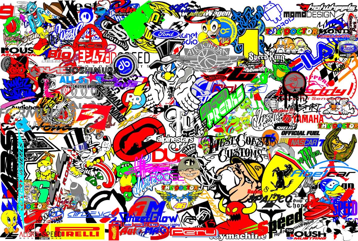 sticker bomb wallpaper,graphic design,font,art,graphics,illustration