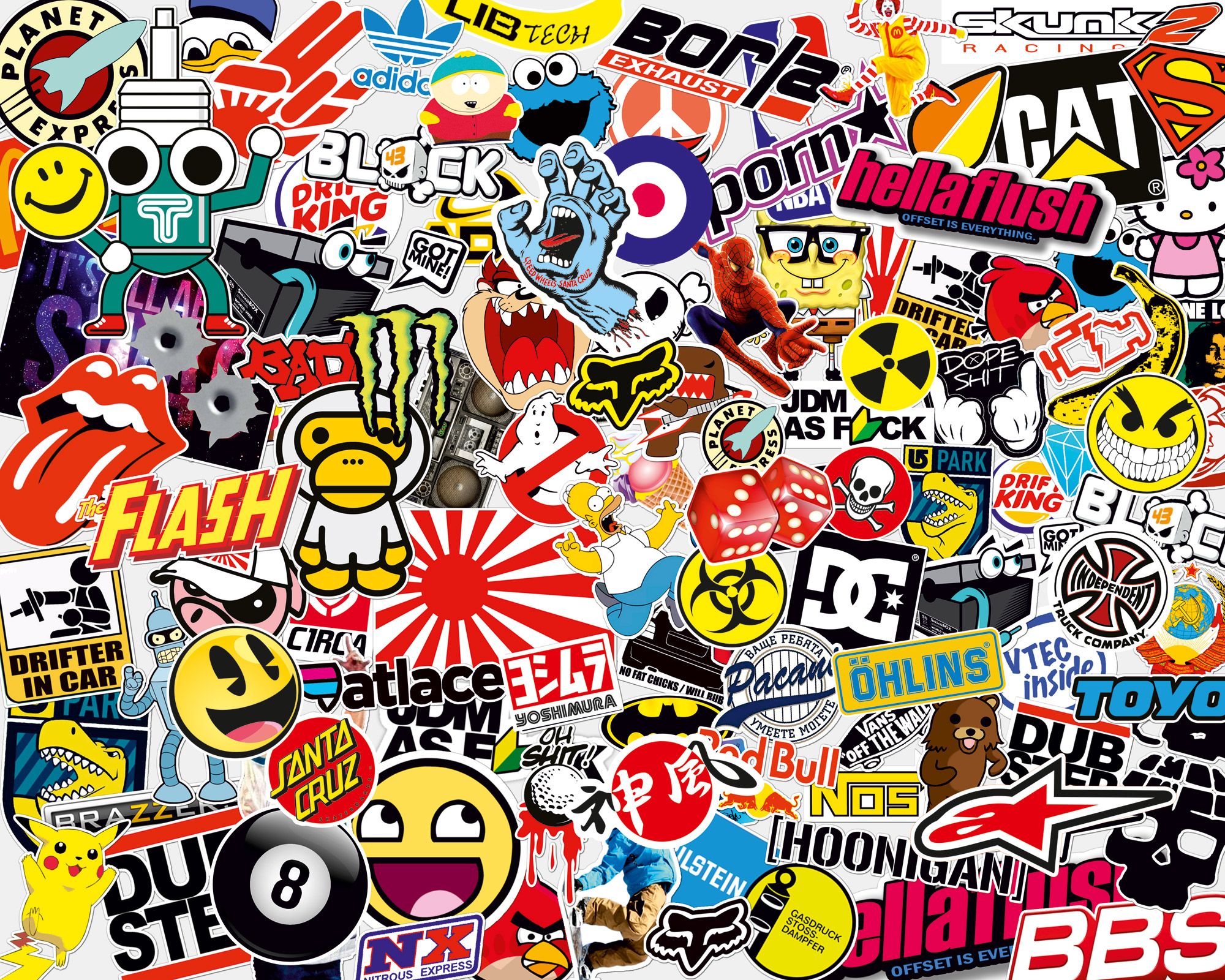 sticker bomb wallpaper,font,graphic design,sticker,graphics,art