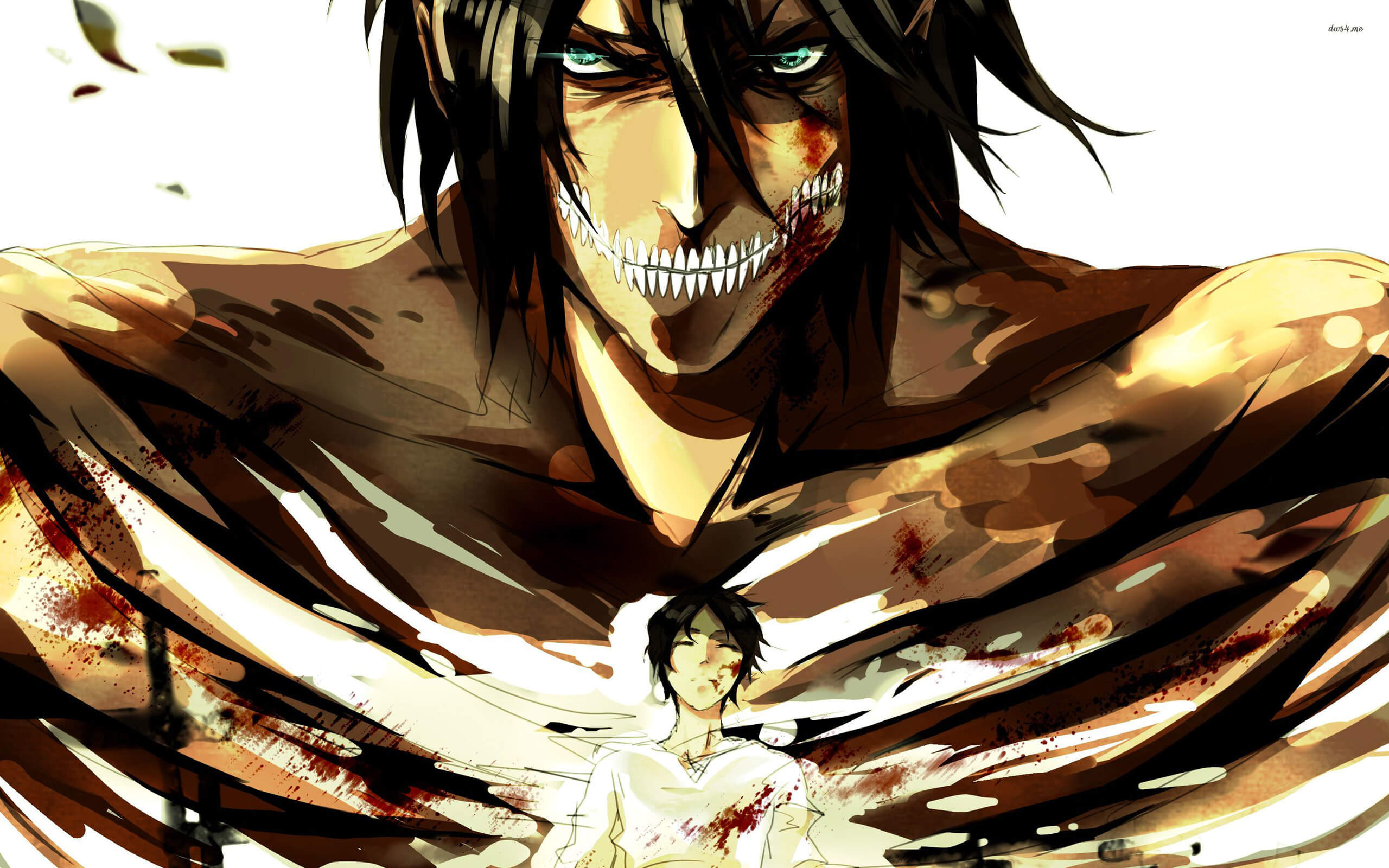 shingeki no kyojin wallpaper,cg artwork,anime,cartoon,black hair,fictional character