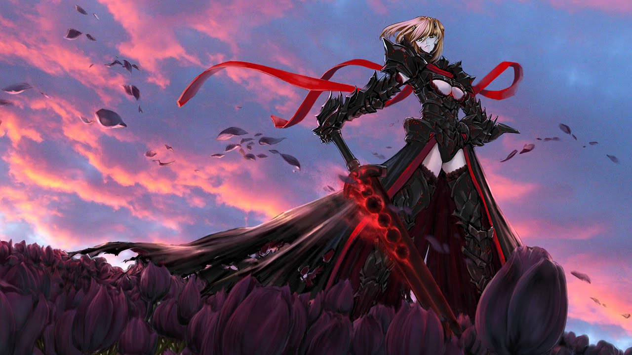 fate stay night wallpaper,cg artwork,sky,demon,pc game,fictional character