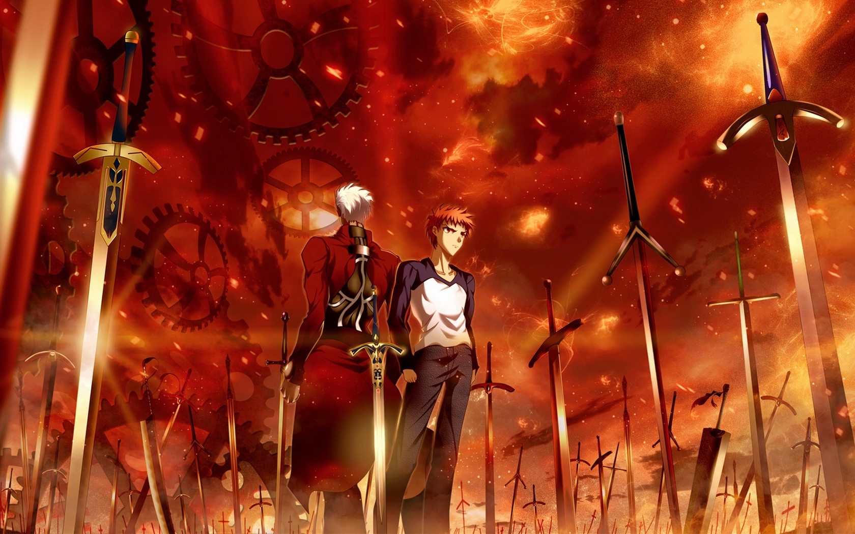 fate stay night wallpaper,cg artwork,illustration,anime,fictional character,screenshot