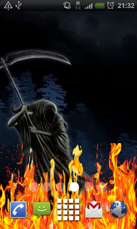 grim reaper live wallpapers,games,flame,illustration,fictional character,fire