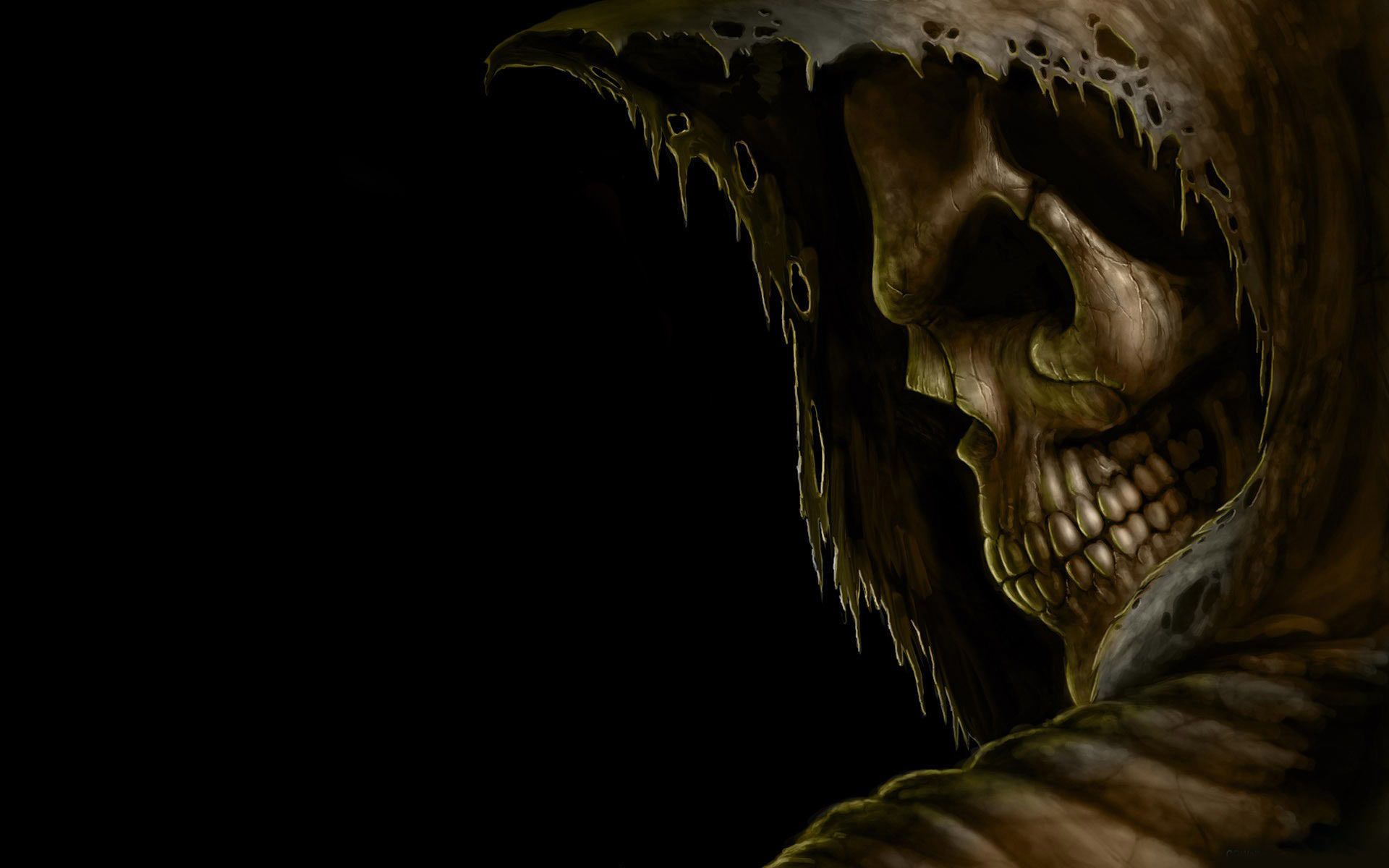 grim reaper live wallpapers,cg artwork,fictional character,art,demon,jaw