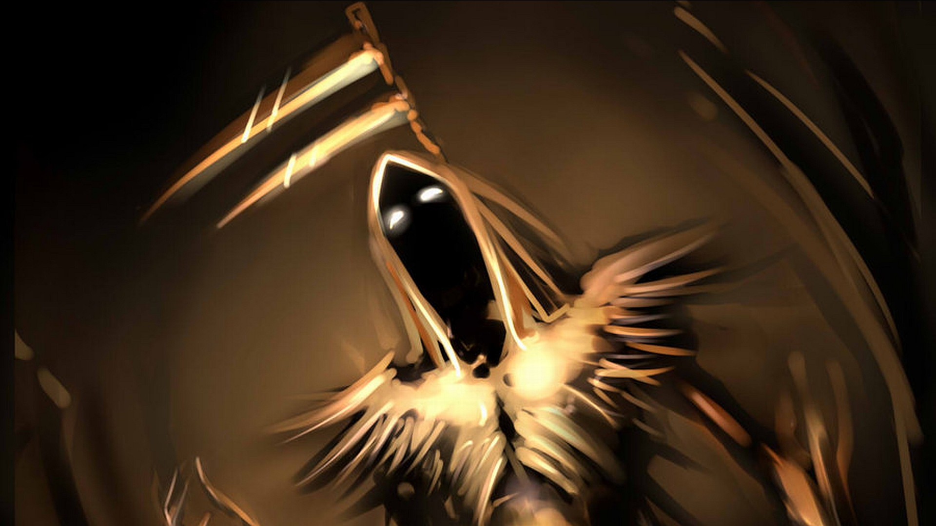 grim reaper live wallpapers,wing,darkness,cg artwork,photography,feather